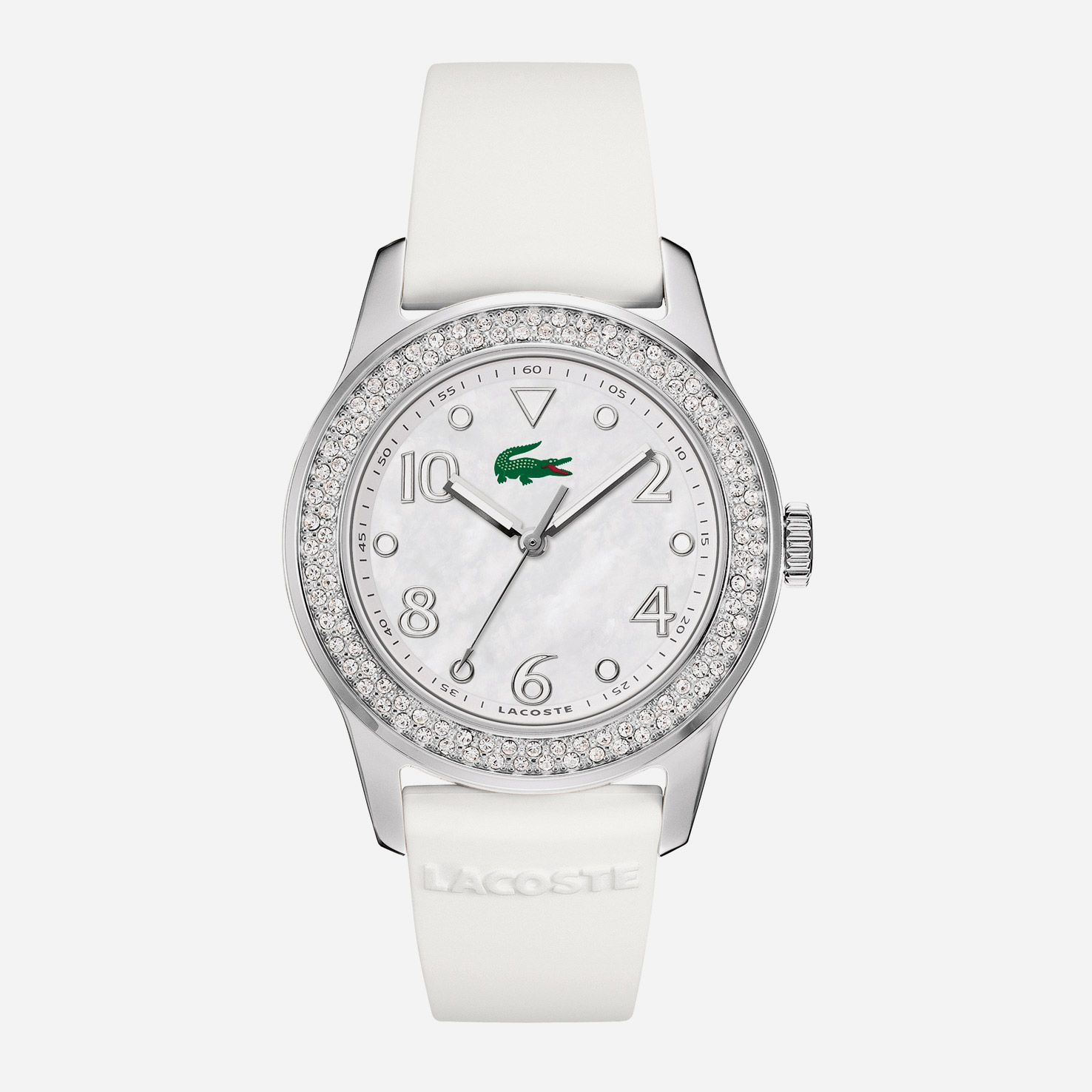 Lacoste Advantage stainless steel bracelet watch Women
