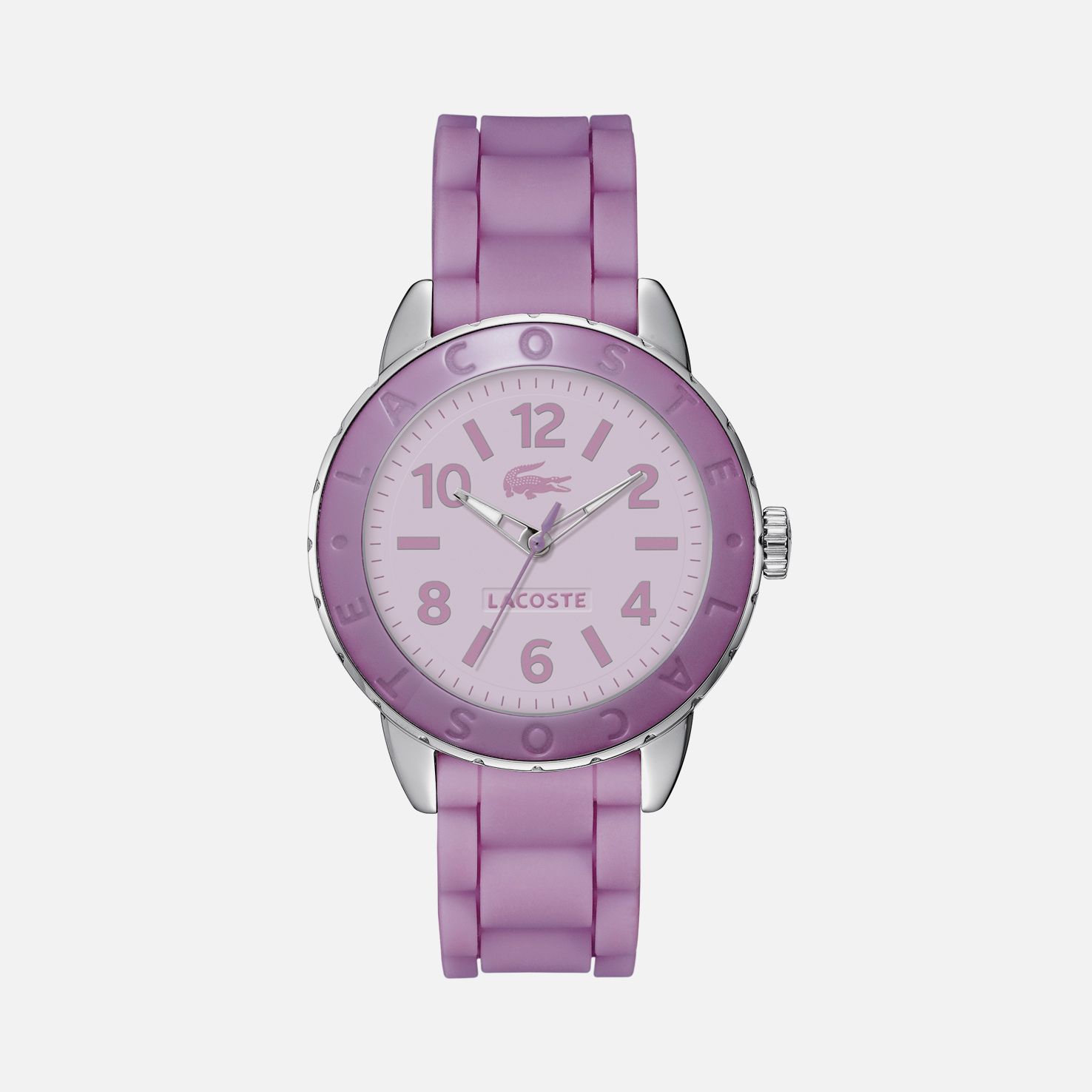 Lacoste Rio silicone strap watch Women