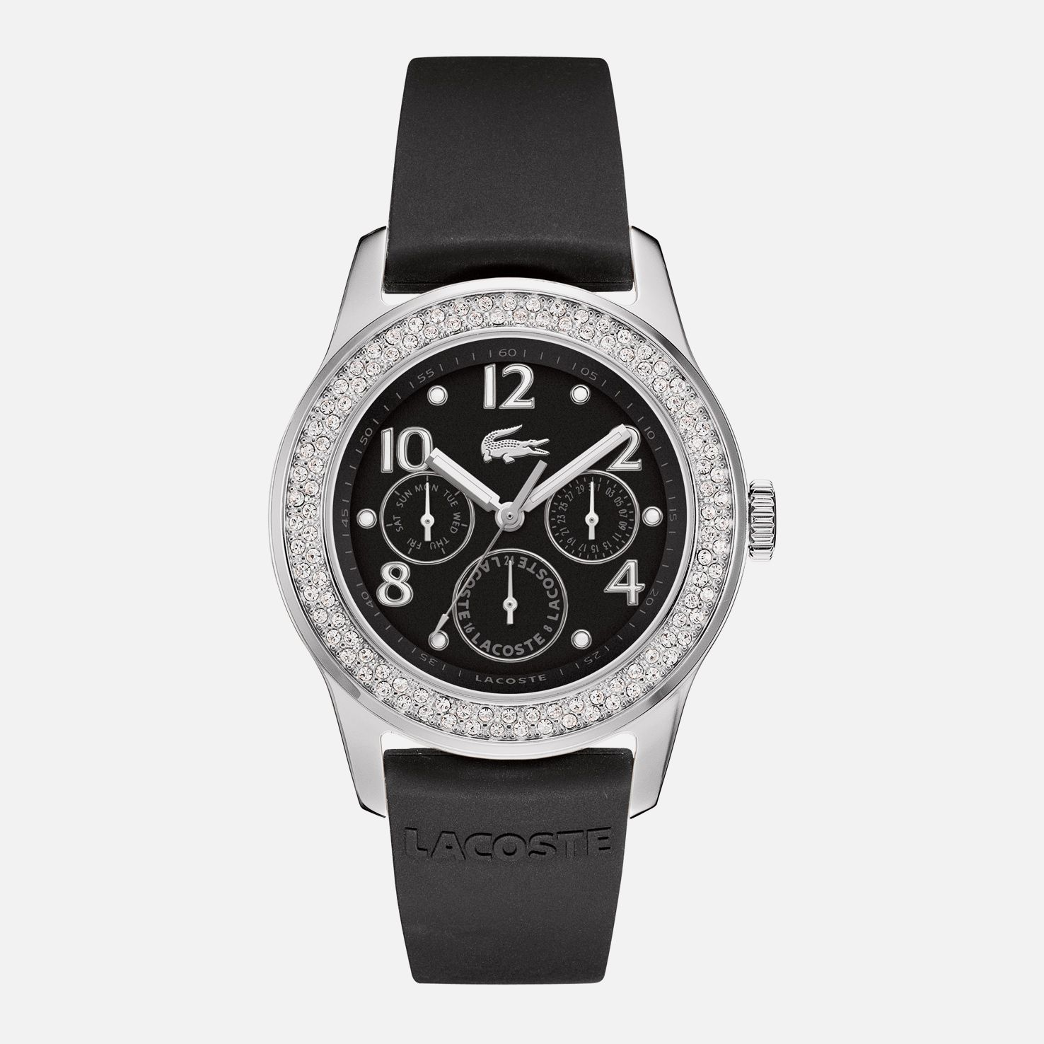 Advantage multifunctions silicone strap watch