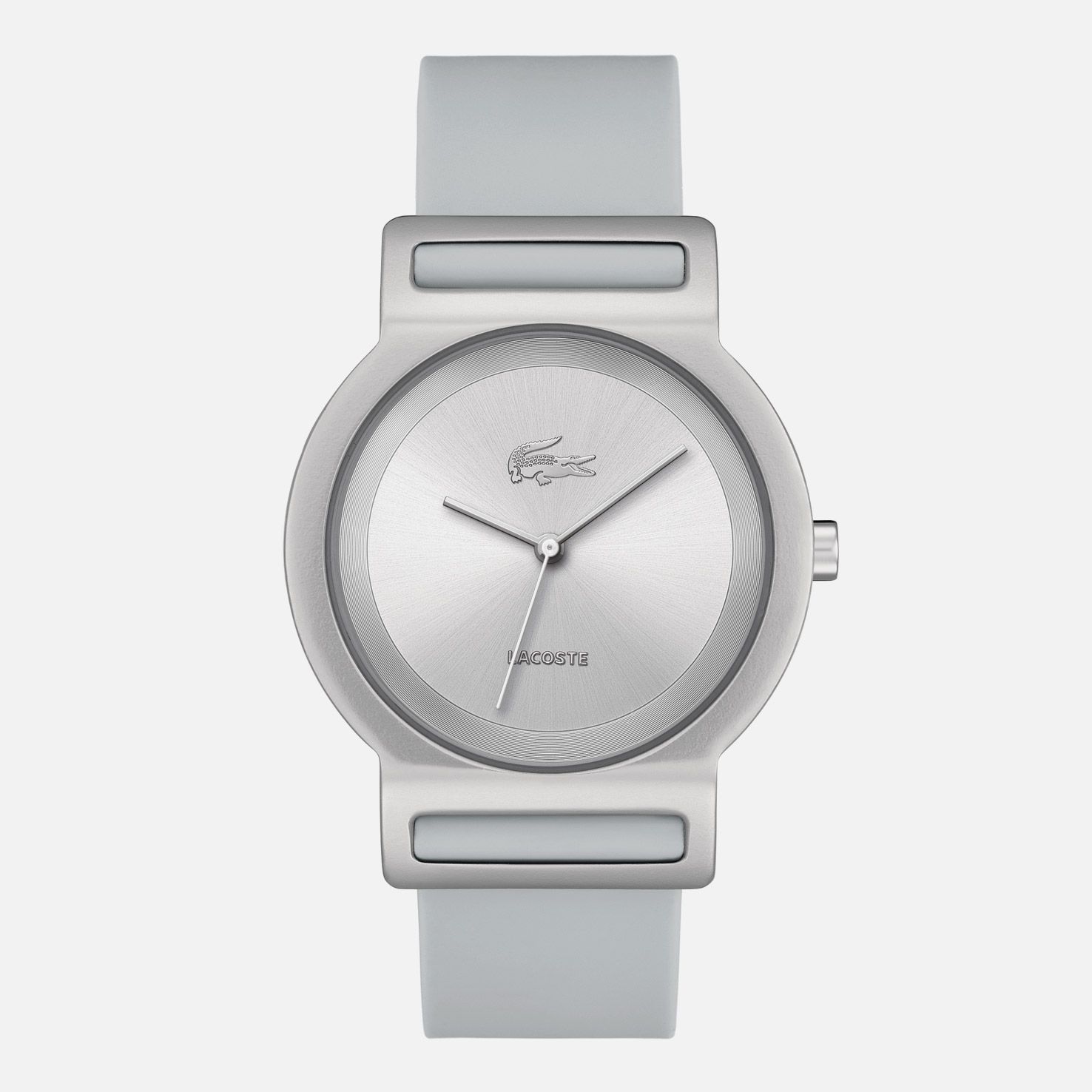 Lacoste Tokyo aluminum case and silicone strap watch Men