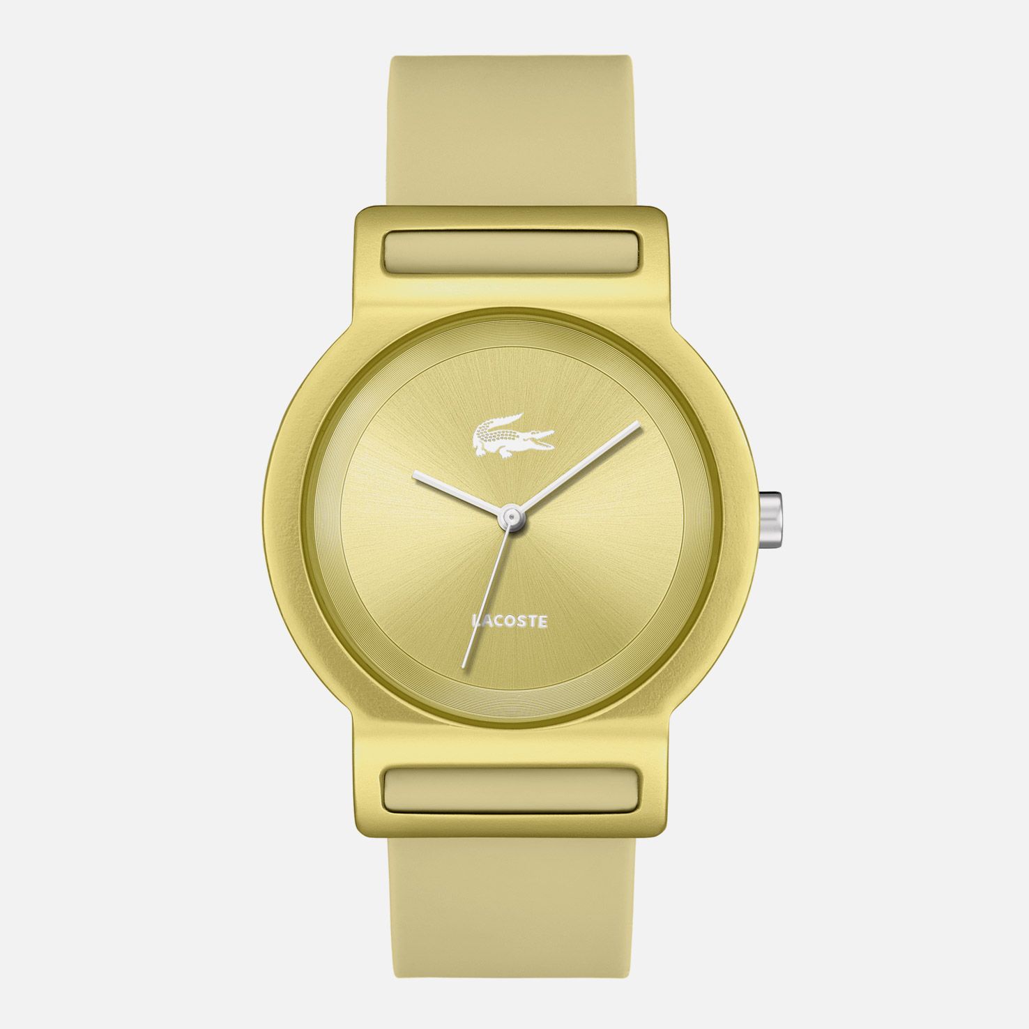 Lacoste Tokyo aluminum case and silicone strap watch Men
