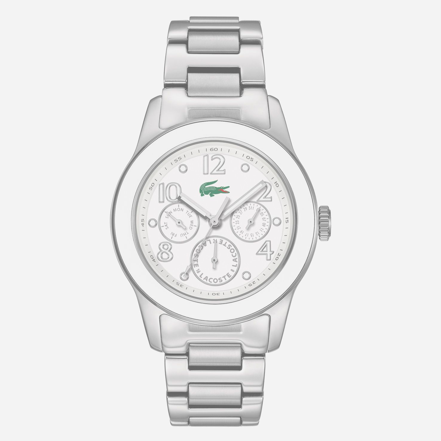 Lacoste Advantage multifunction steel bracelet watch Women