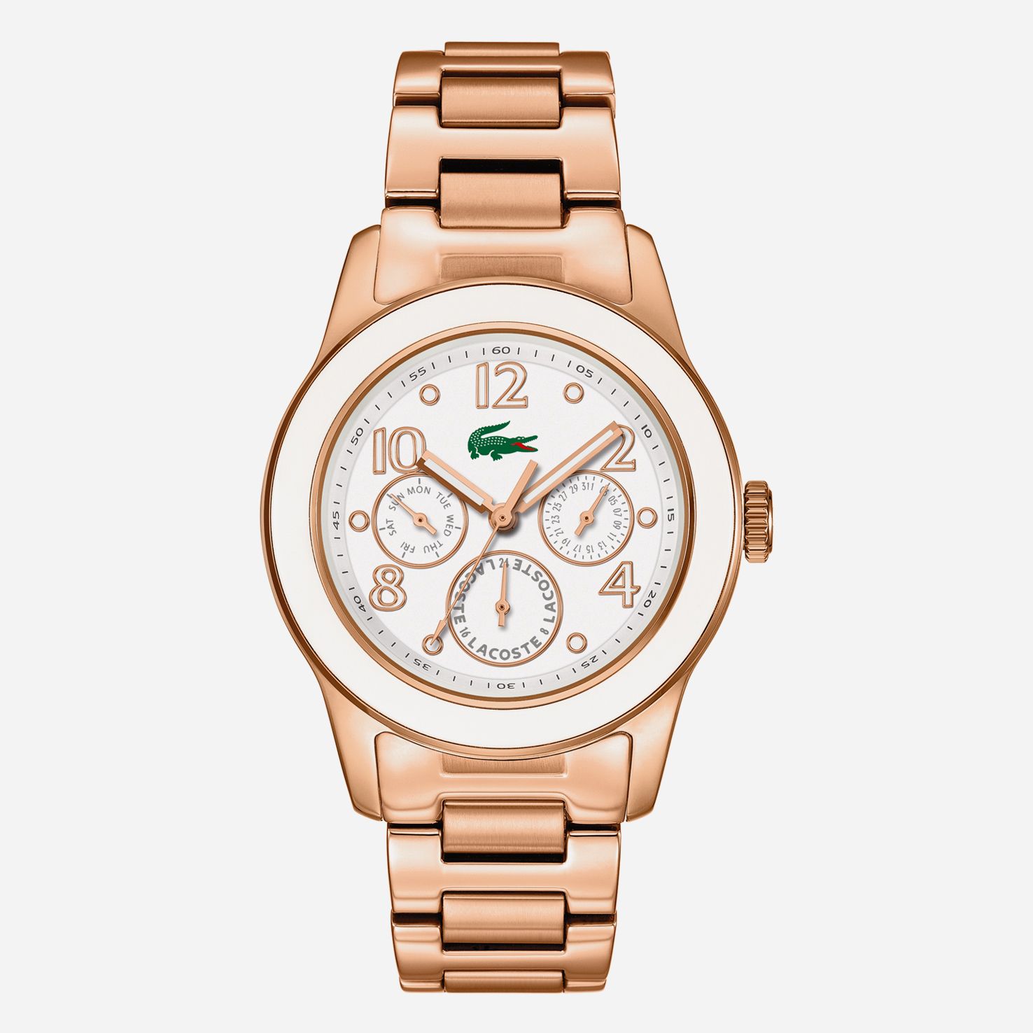 Lacoste Advantage multifunction steel bracelet watch Women