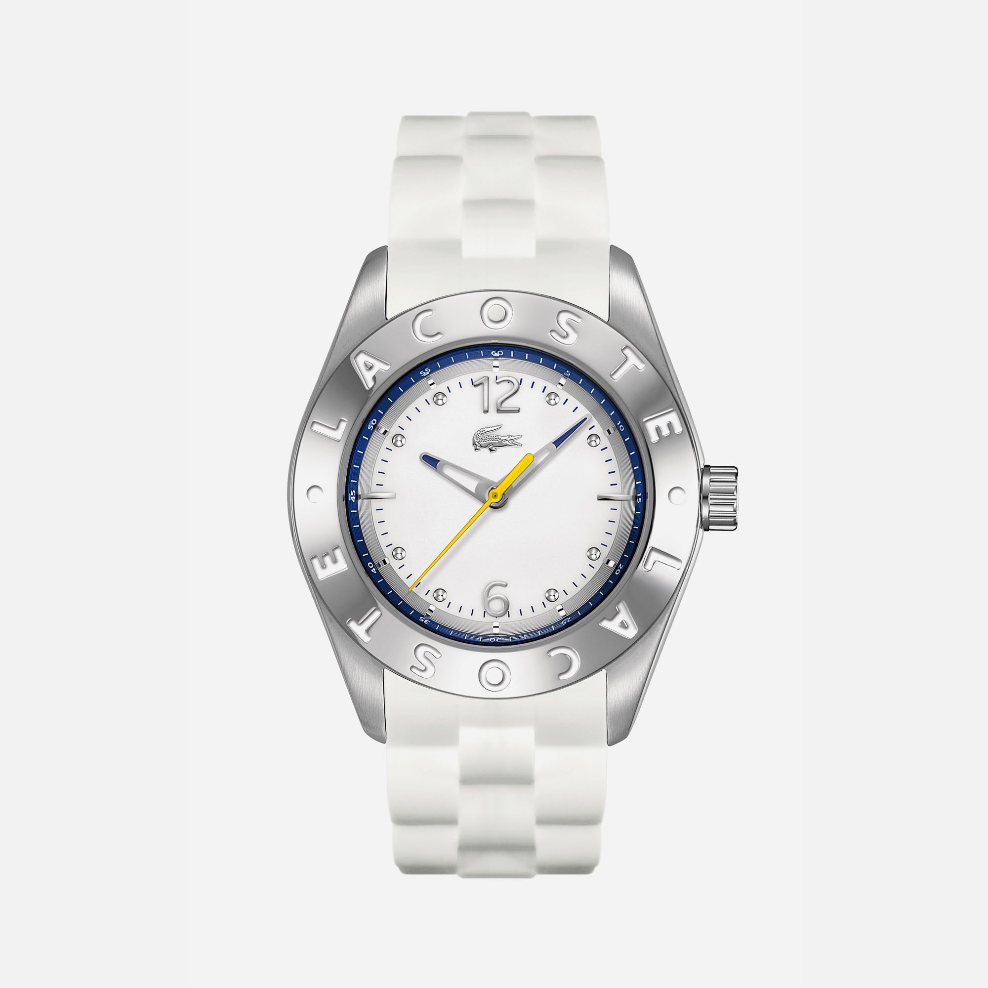 Lacoste Biarritz silicone strap watch Women
