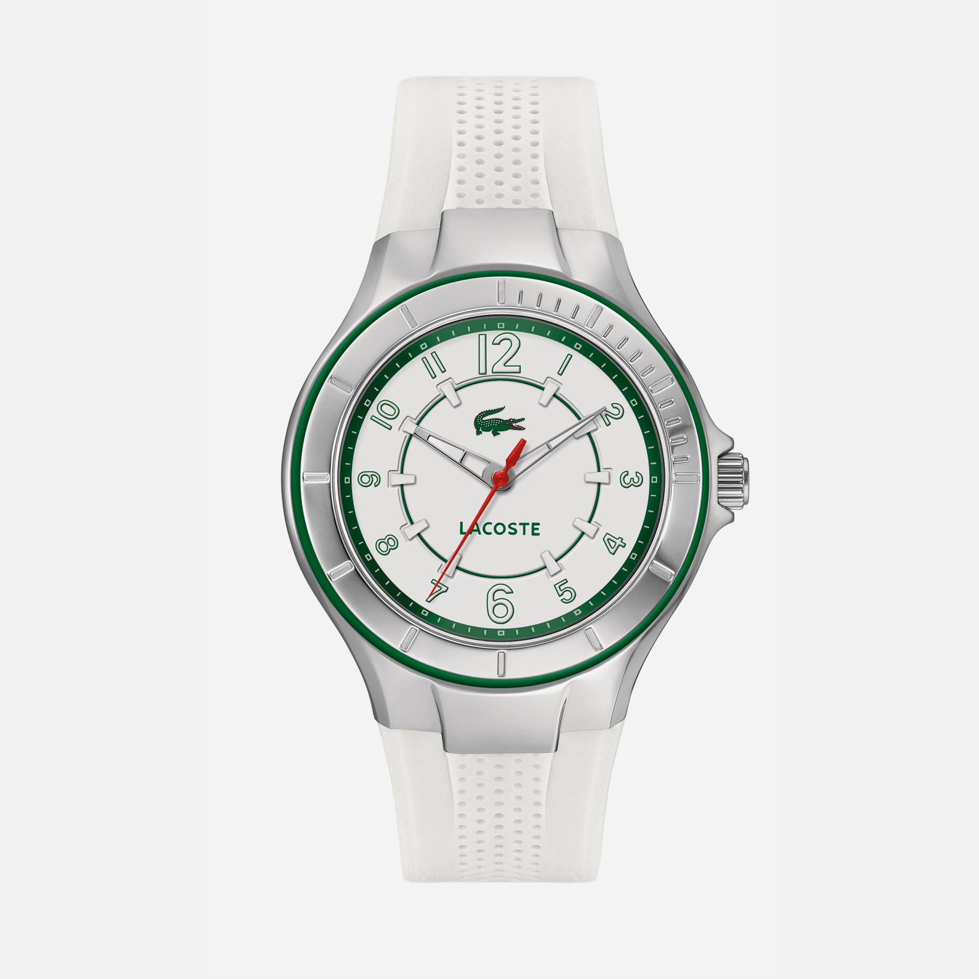 Lacoste Acapulco silicone strap watch Women