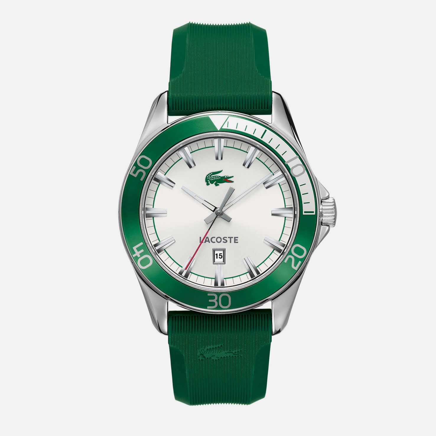 Lacoste Sport Navigator rubber strap watch Men