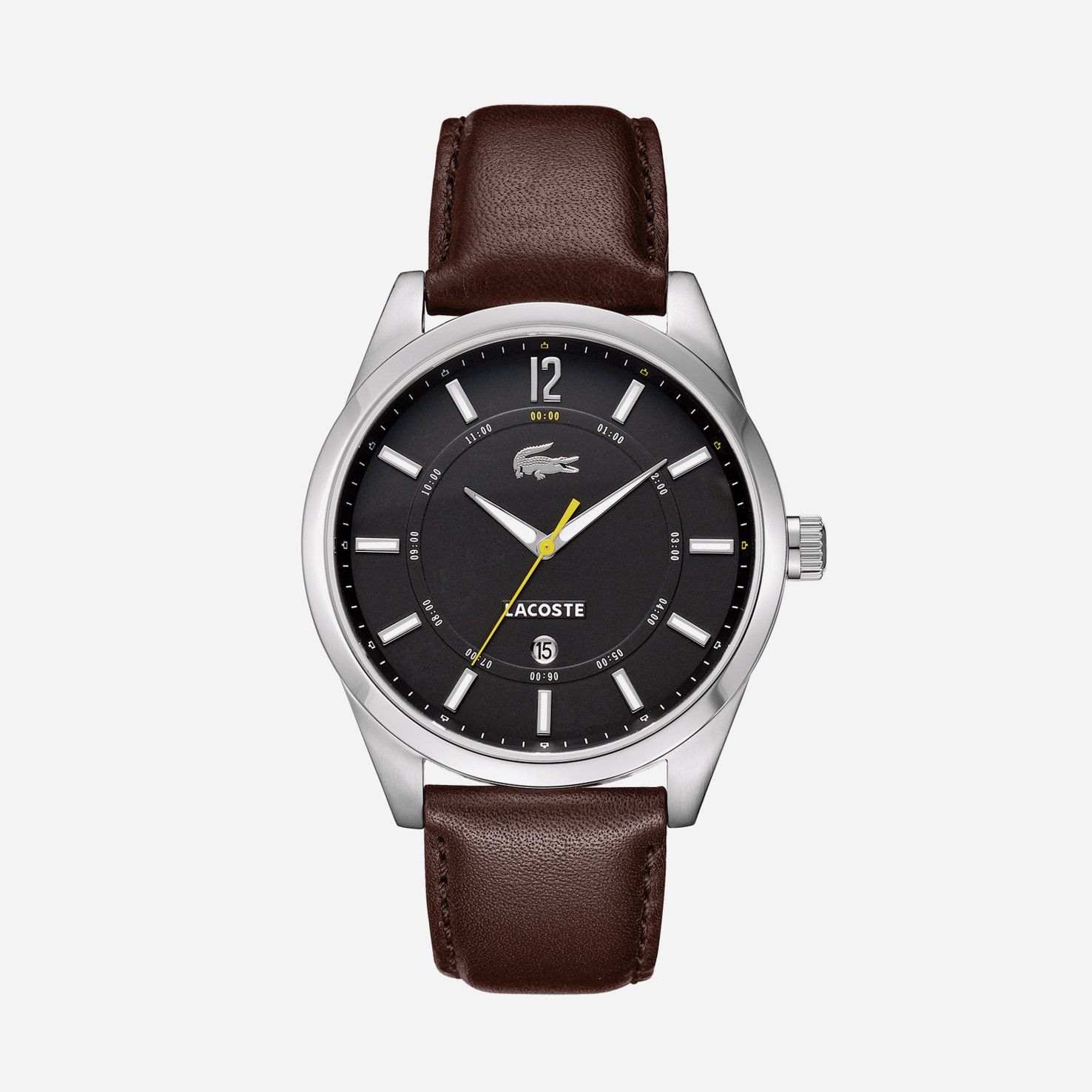 Montreal brown leather strap watch