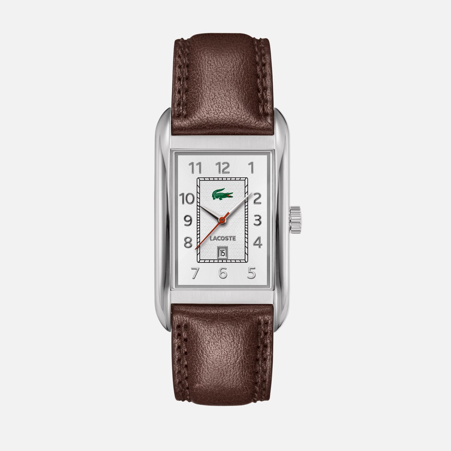 Lacoste Bristol leather strap watch Men