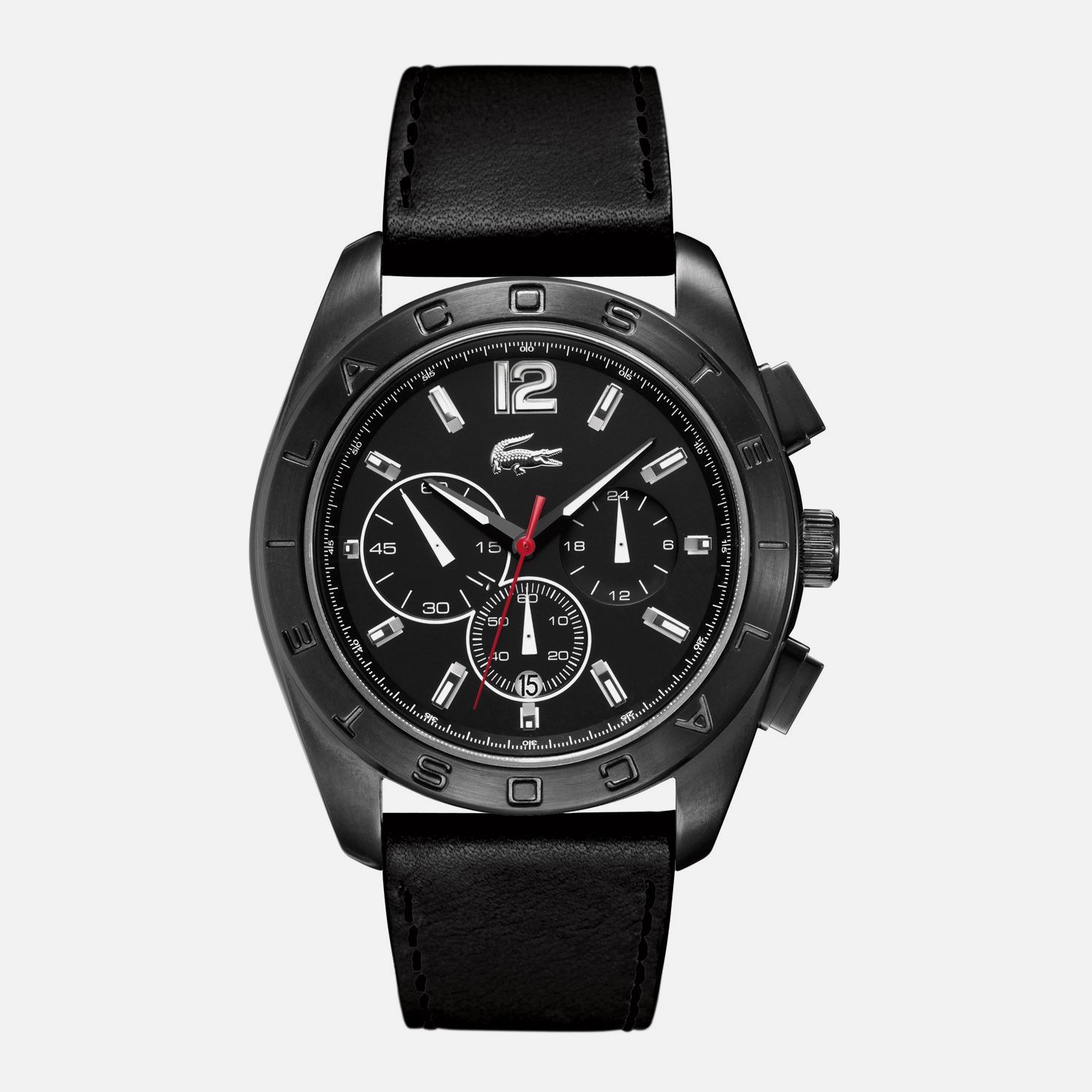 Panama Chrono textured strap watch