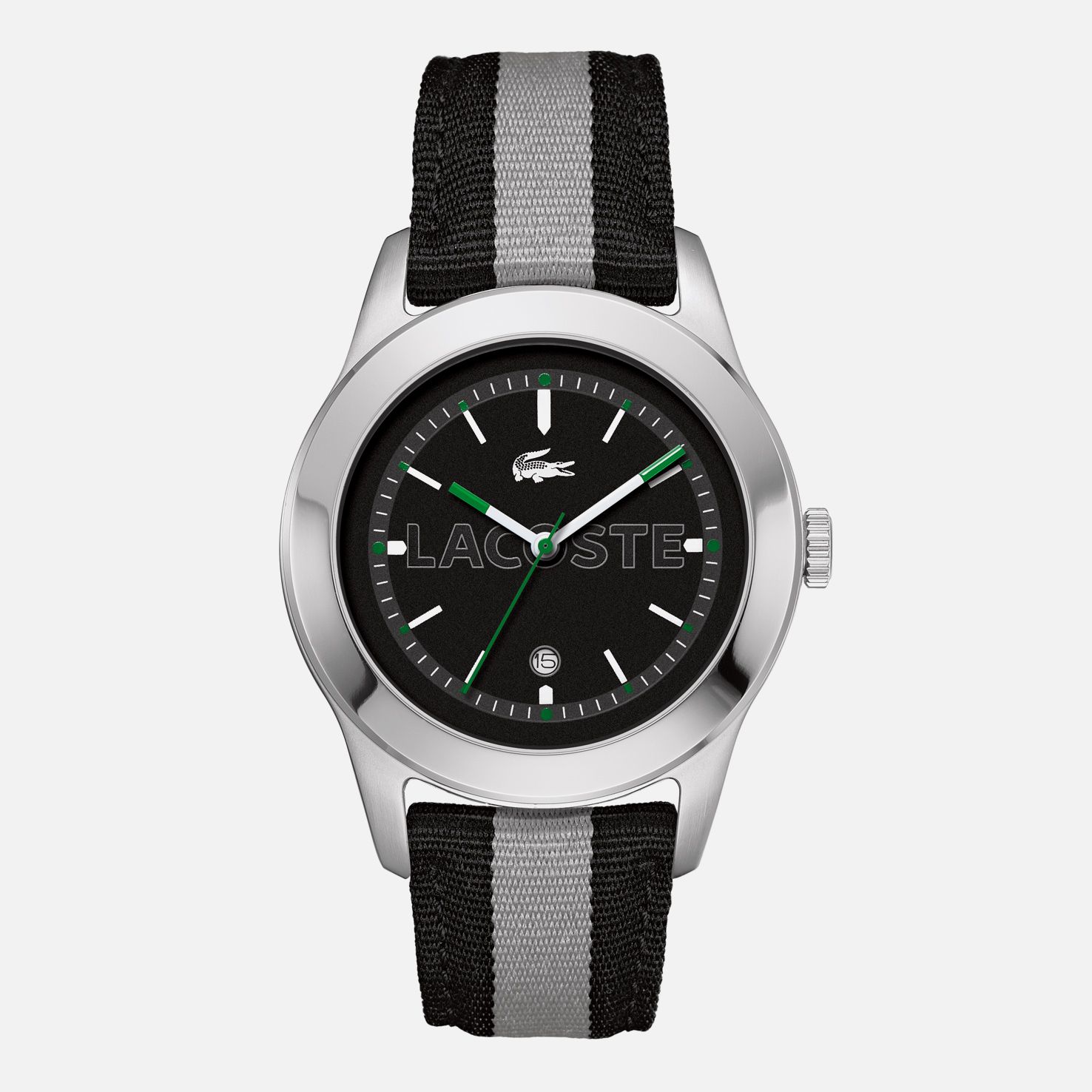 Lacoste Advantage textile strap watch Men