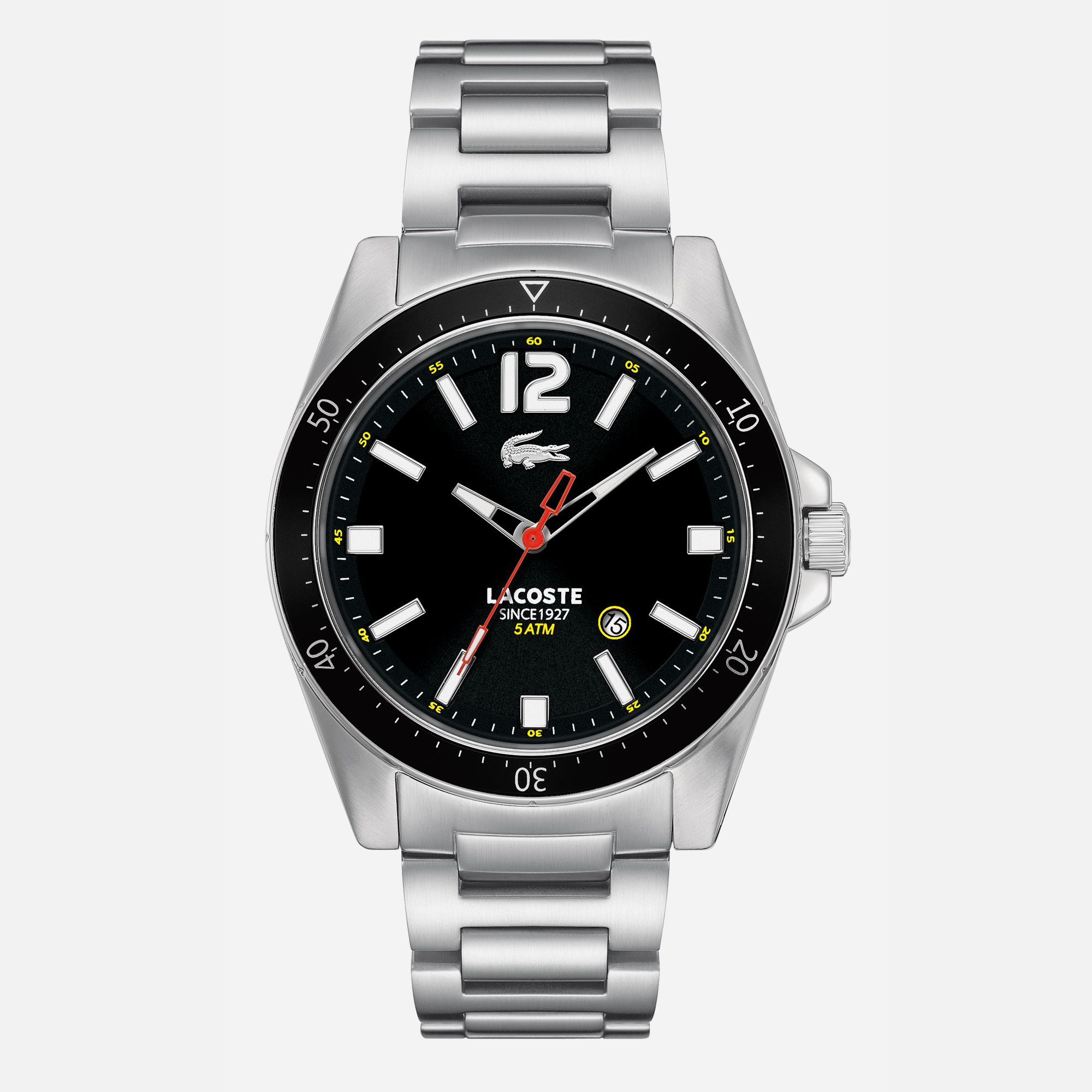 Lacoste Seattle stainless steel bracelet watch Men