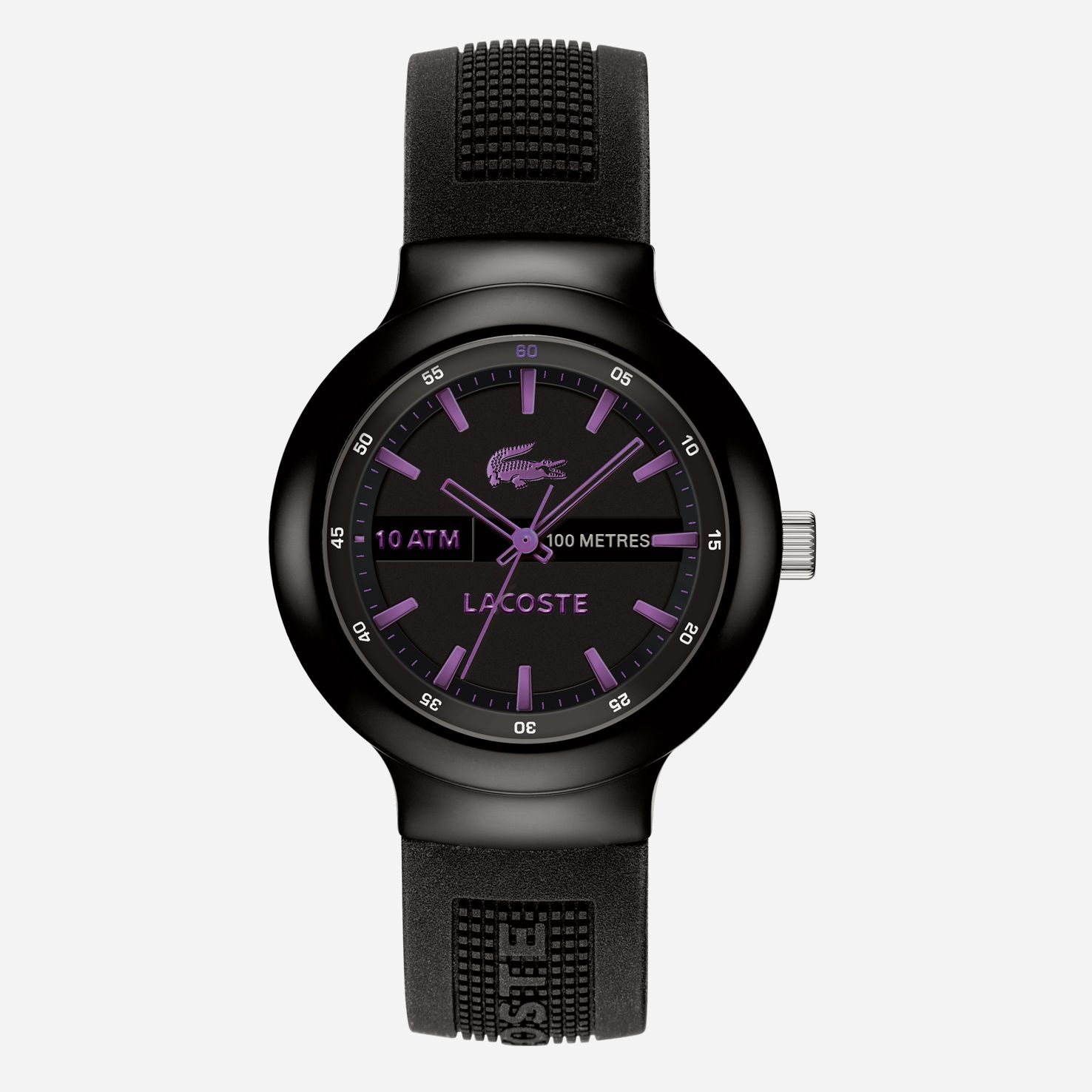 Lacoste Borneo silicone strap watch Men