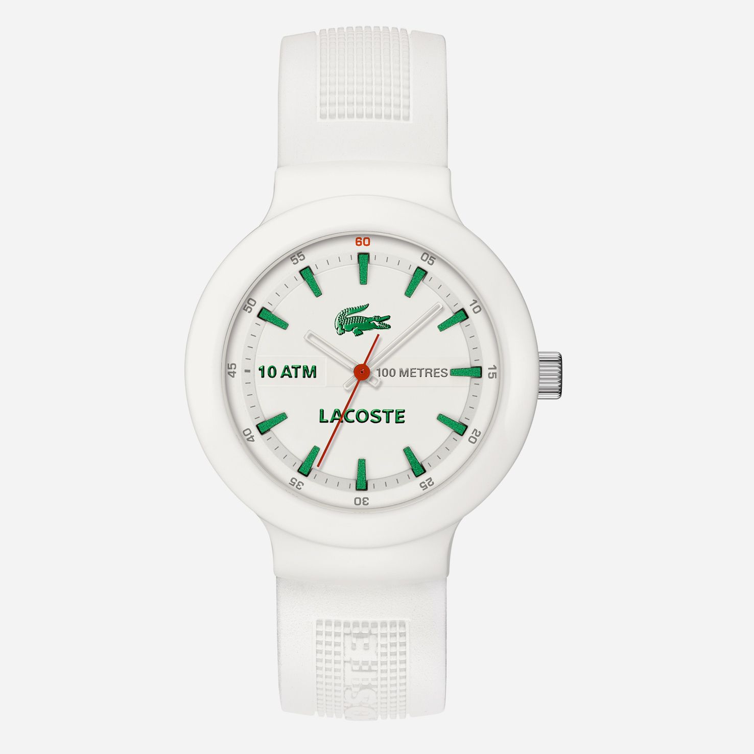 Lacoste Borneo silicone strap watch Men