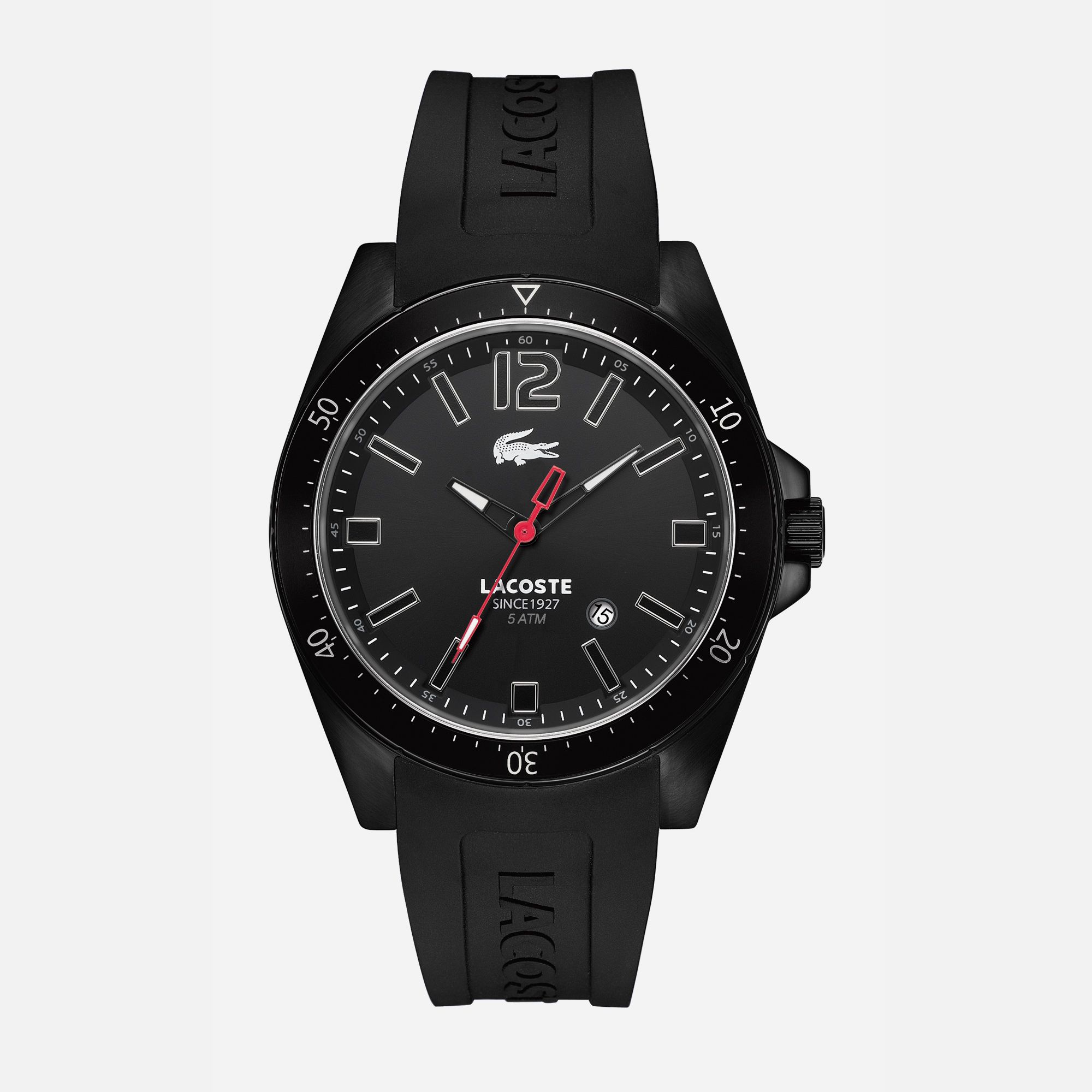 Lacoste Seattle silicone strap watch Men