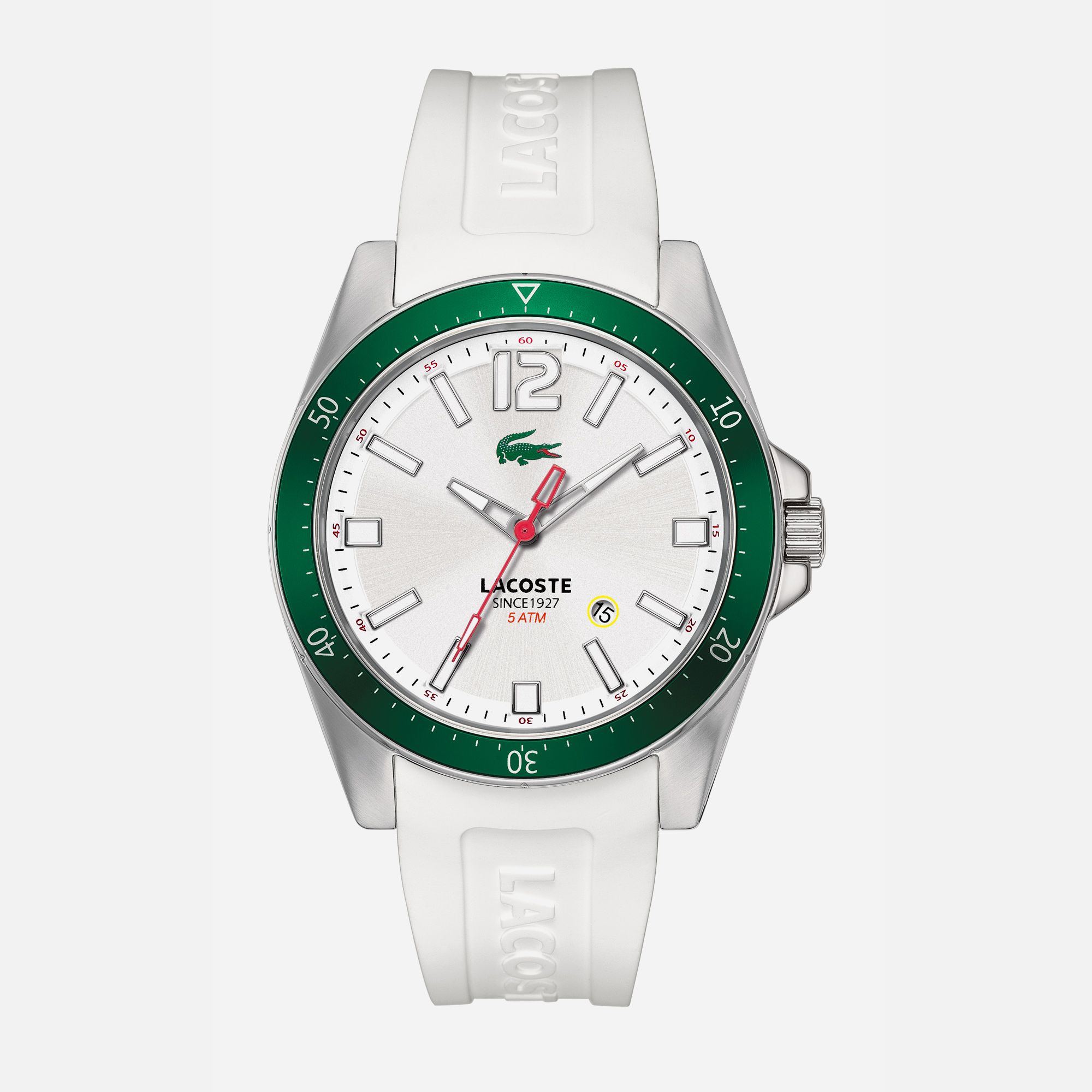 Lacoste Seattle silicone strap watch Men