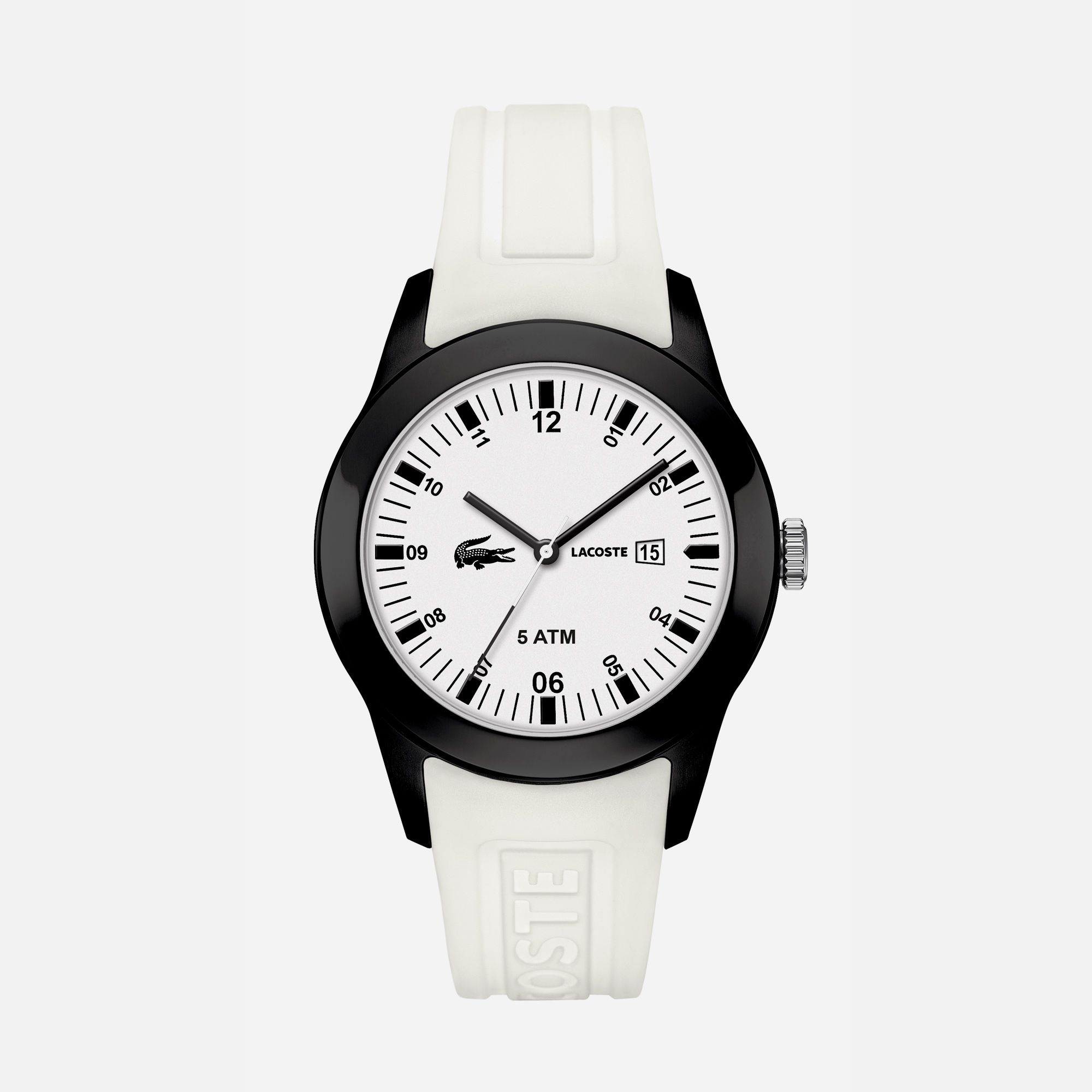 Lacoste Advantage rubber strap watch Men