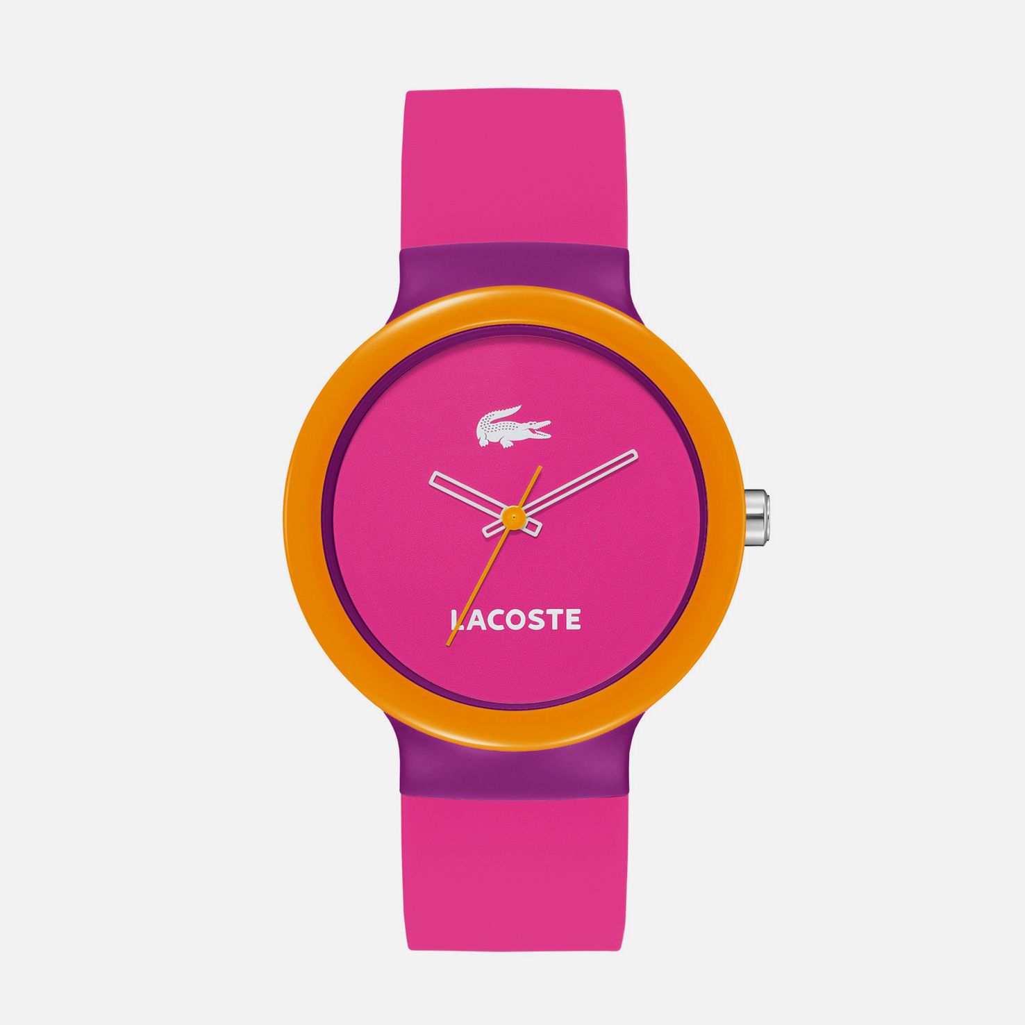 Goa printed silicone strap watch