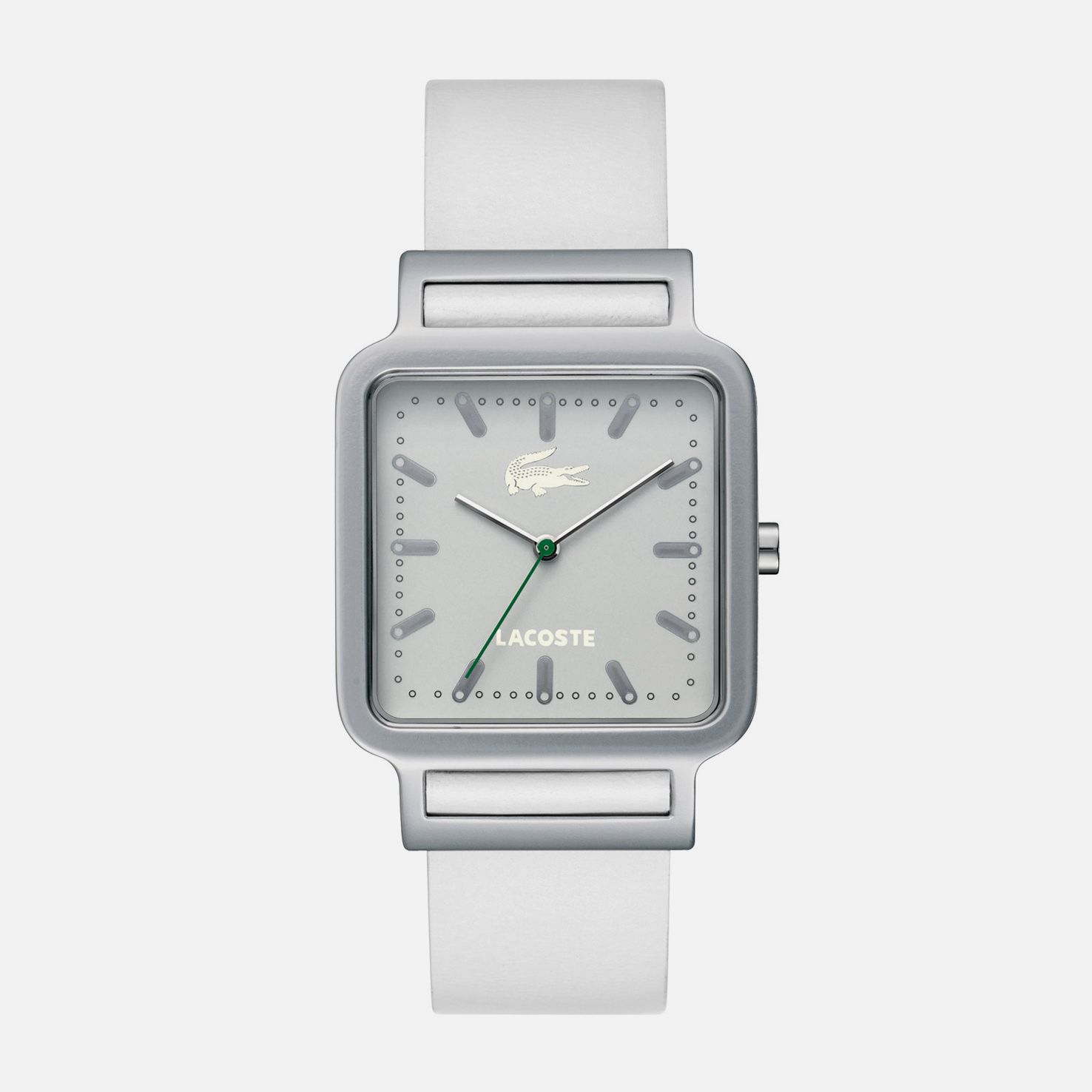 Osaka aluminum case and leather strap watch