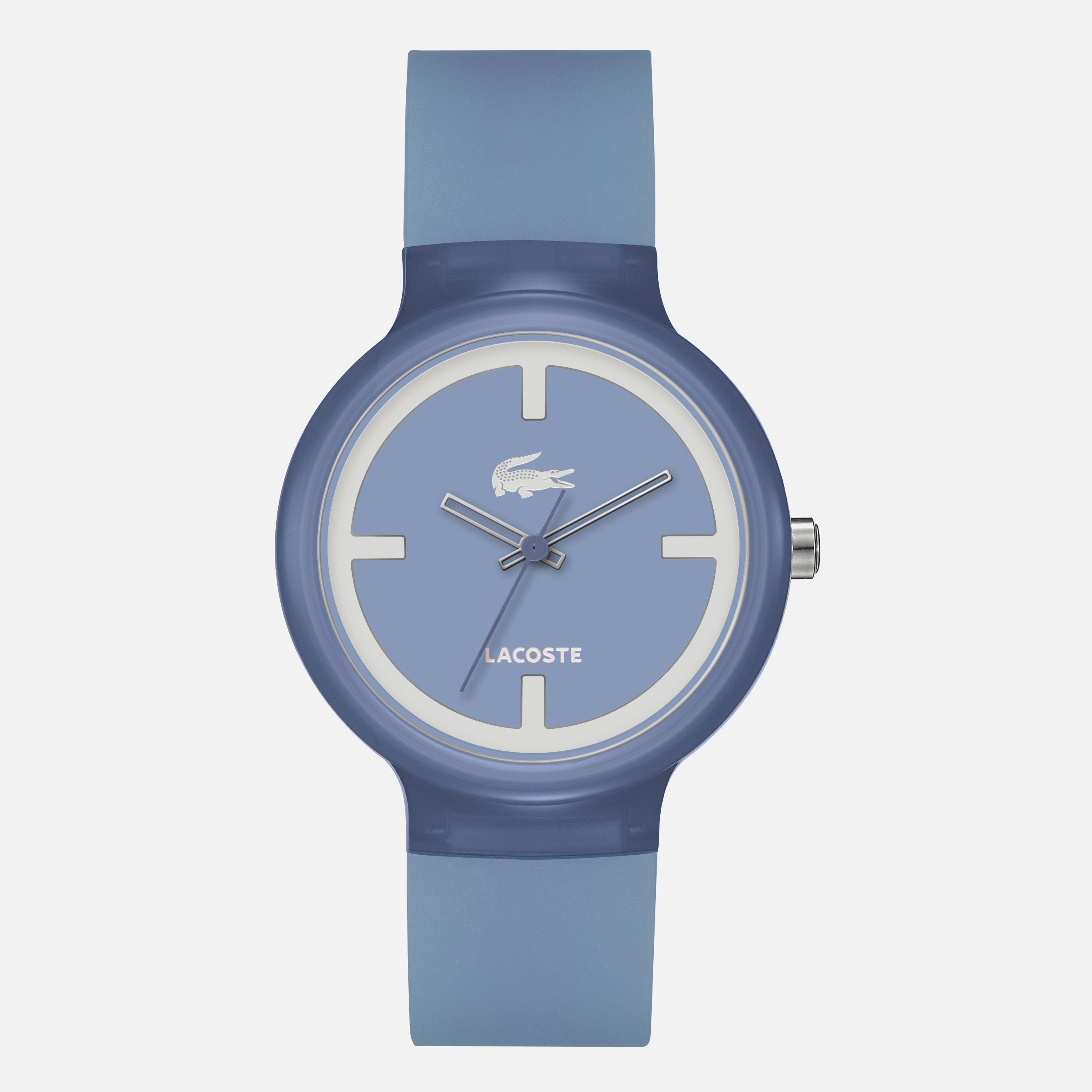 Lacoste Goa semi-transparent silicone strap watch Men