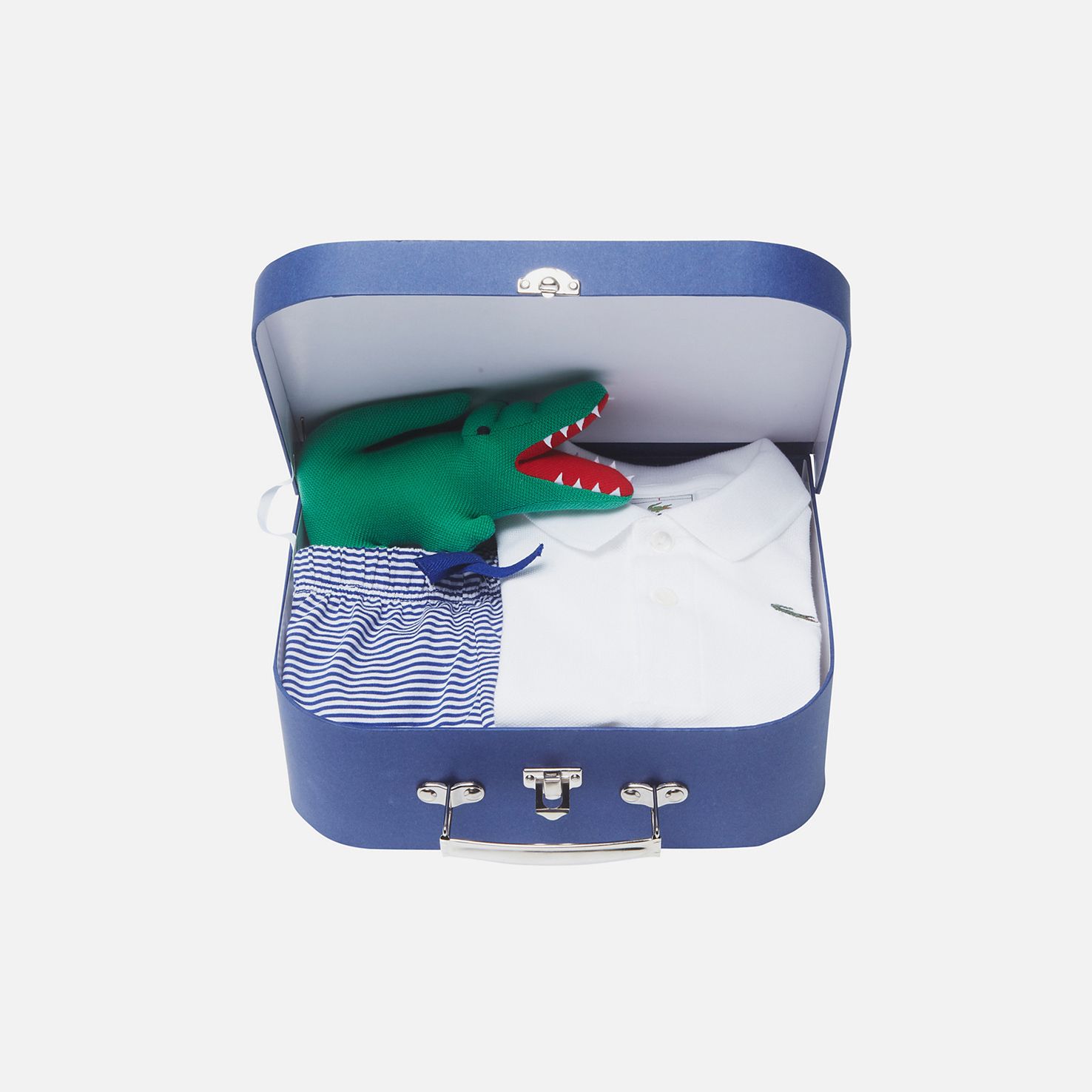 Lacoste Pyjamas and cuddly toy gift set Boy