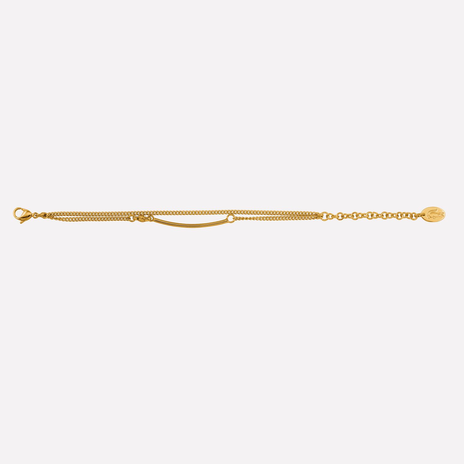 Lacoste Armband aus Goldmetall mit Charms Frau