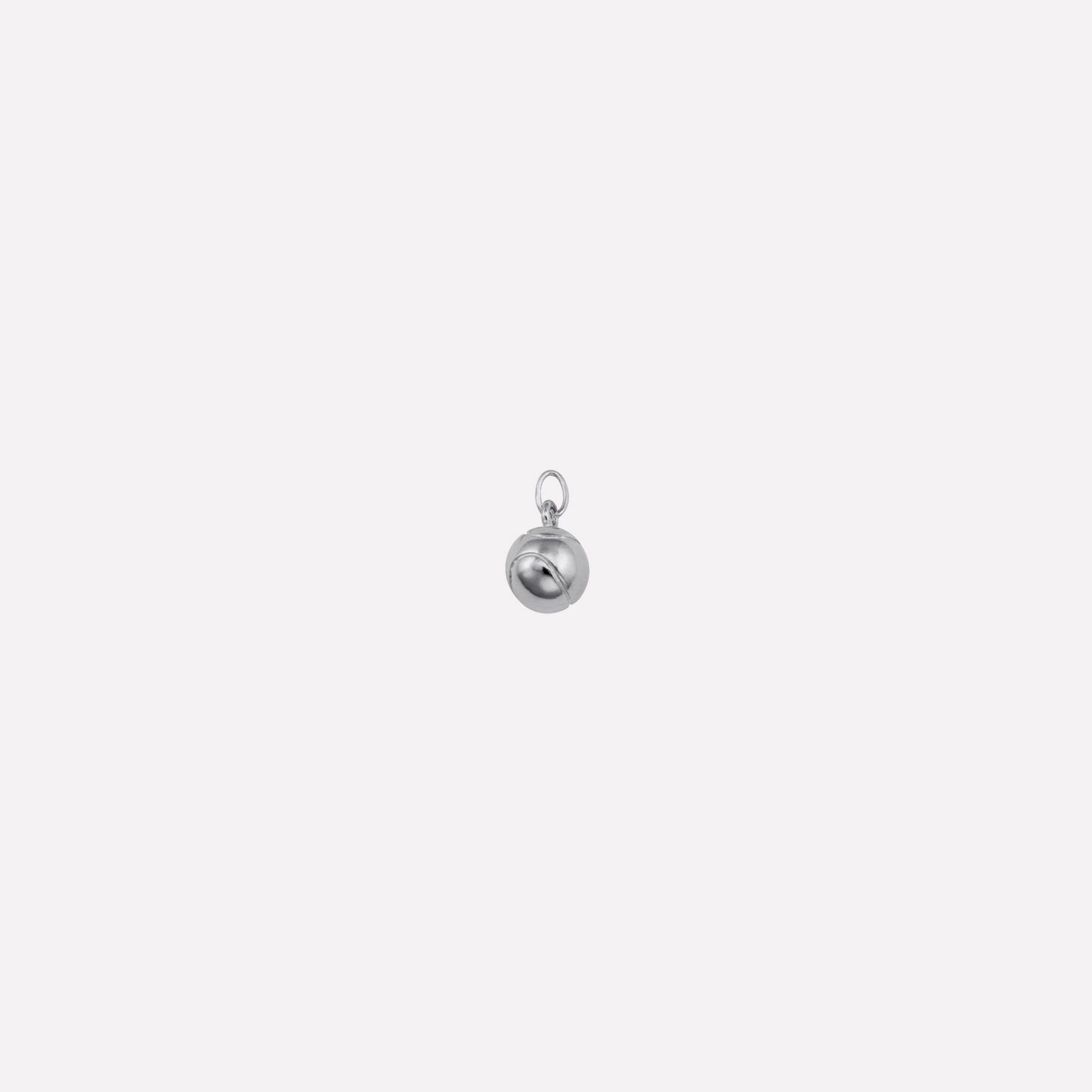 Lacoste Ball-Charms aus Wei&szlig;metall Frau