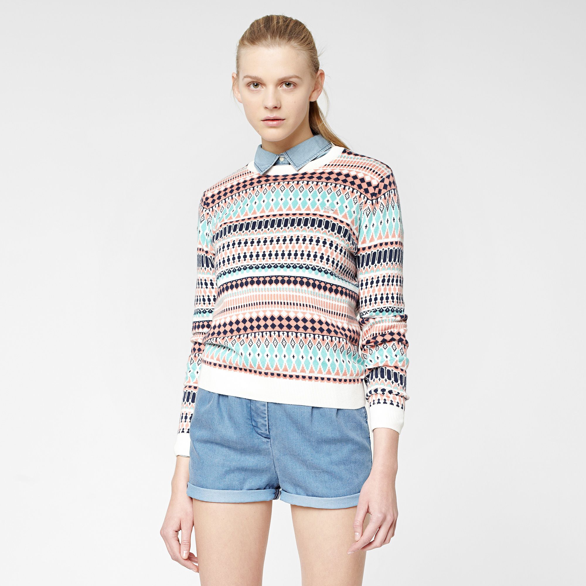  Lacoste Live jacquard sweater Women