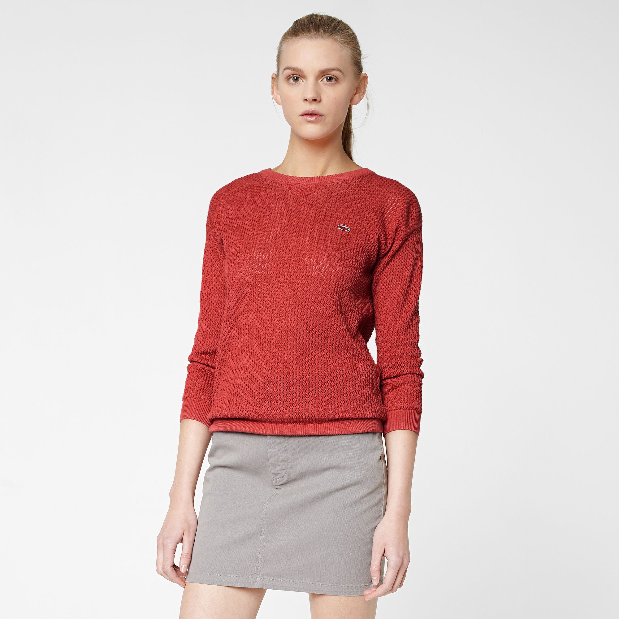  Lacoste Live sweater with pointelle knit Women