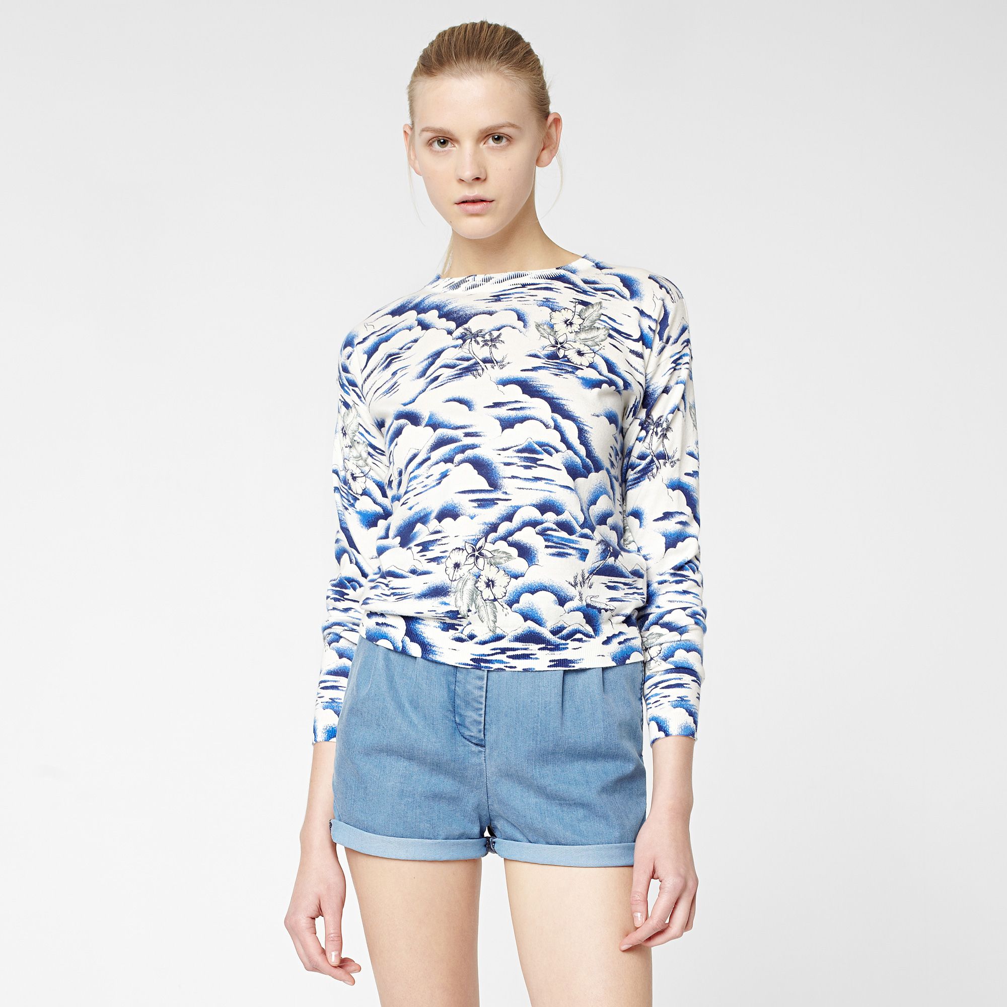  Lacoste Live printed sweater Women
