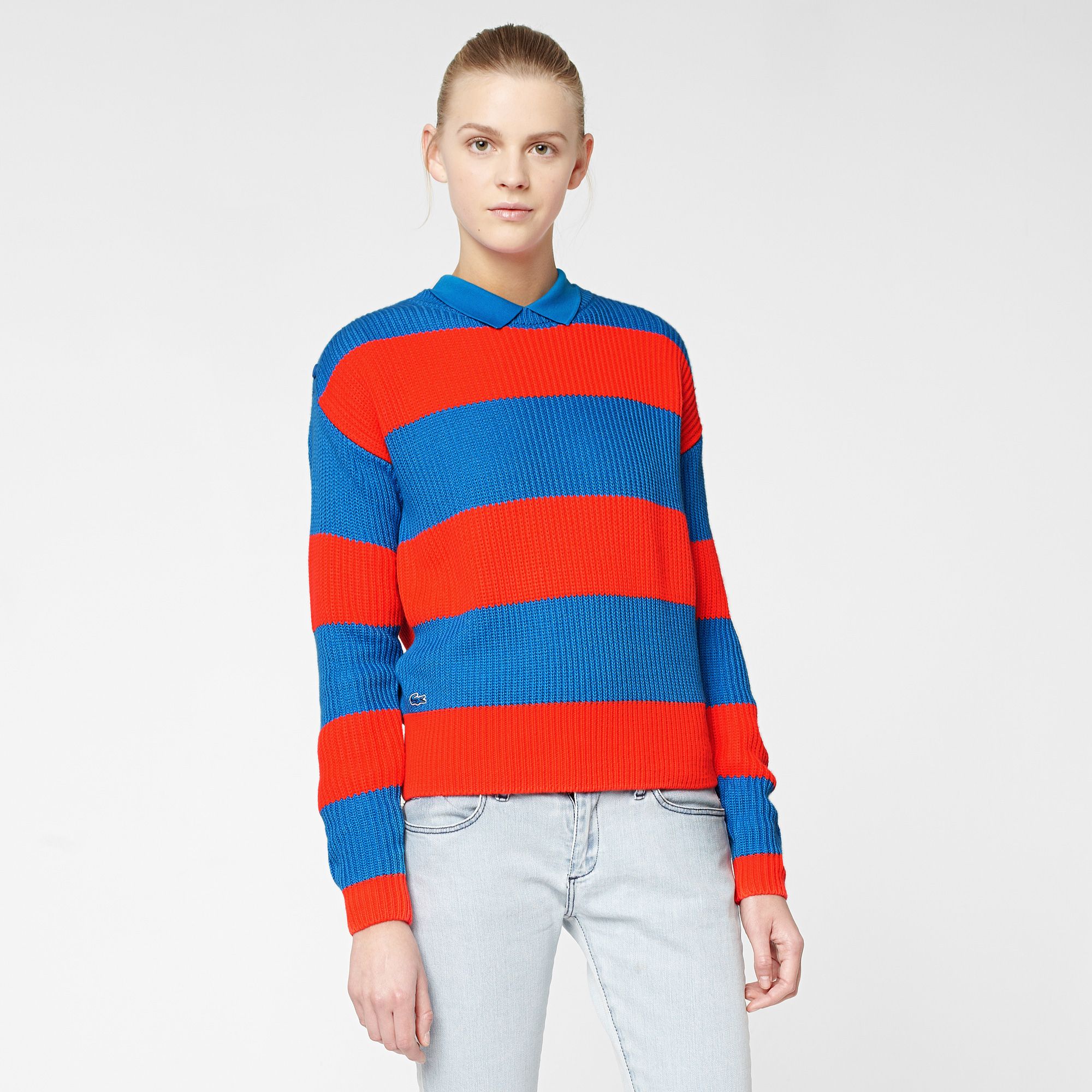  Lacoste Live striped sweater Women