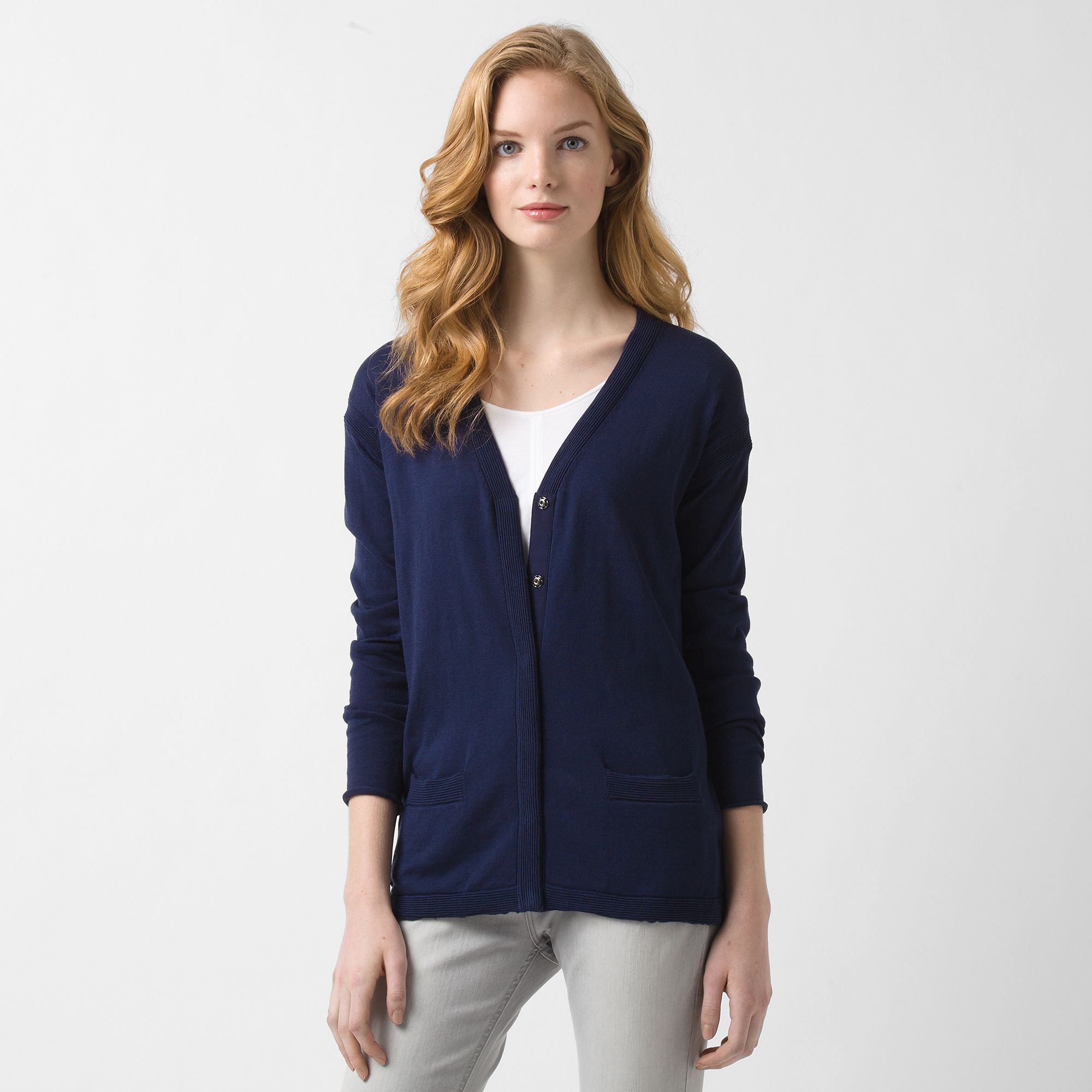 Lacoste Cotton and silk cardigan Women