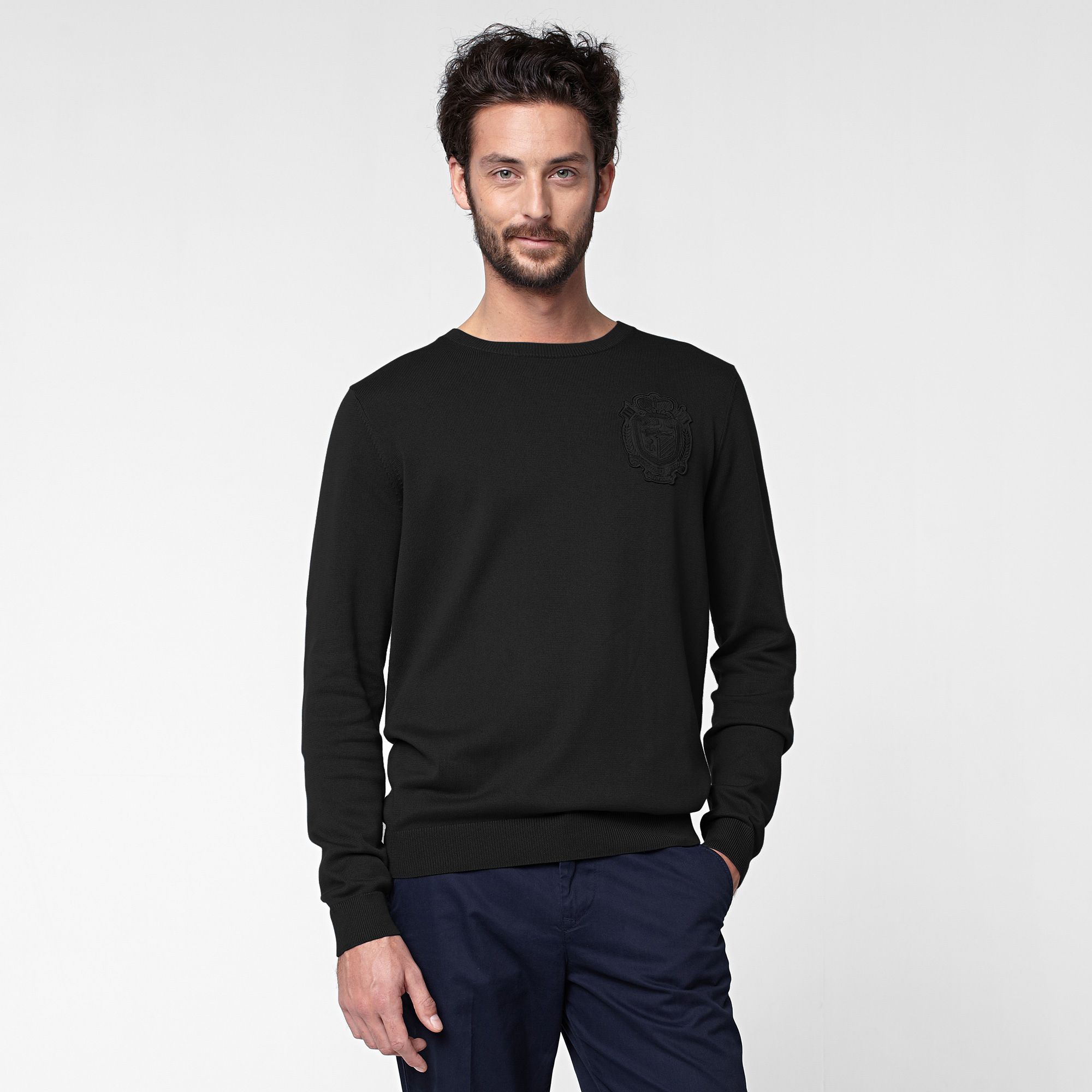 Lacoste Sweater with badge Men