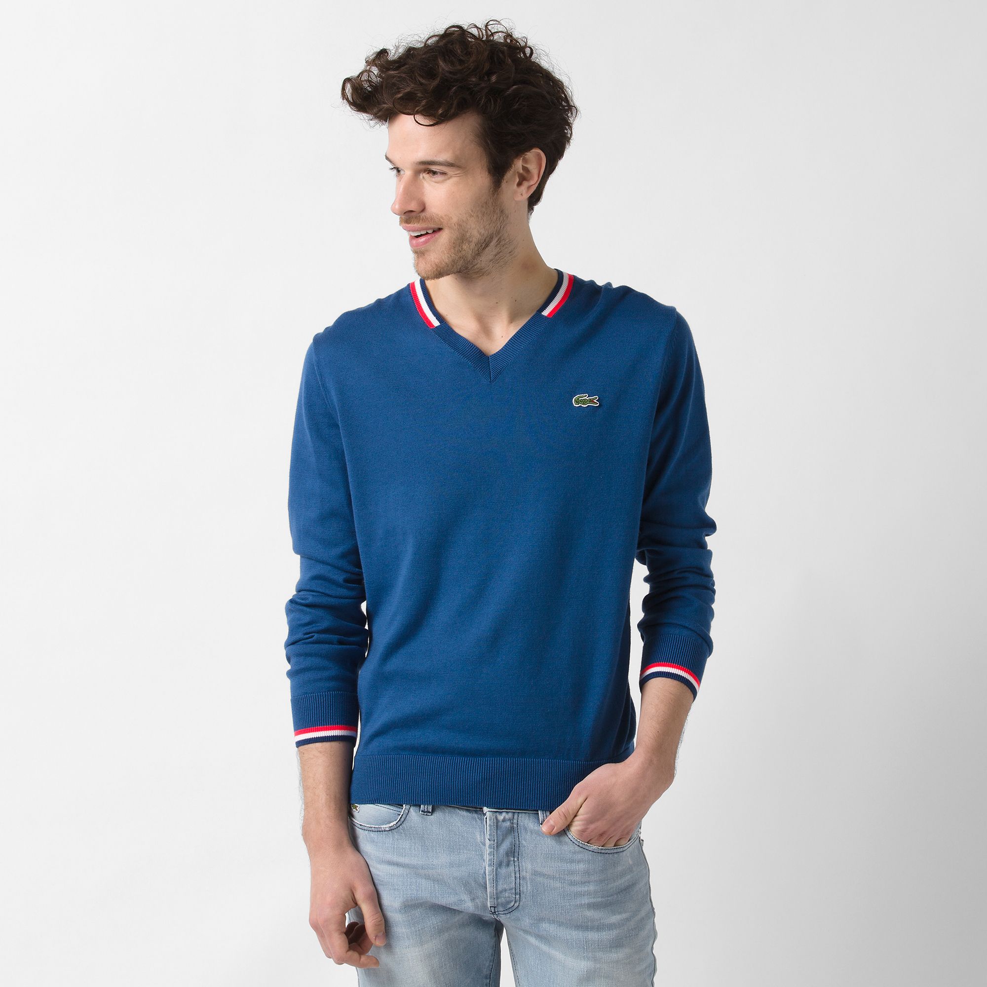  Lacoste Live V-neck sweater Men