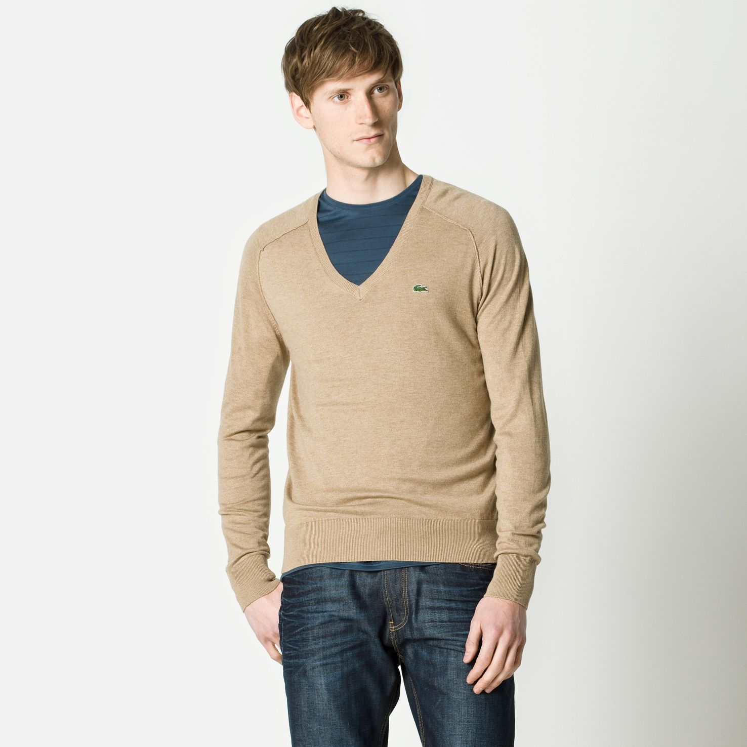 V-neck sweater