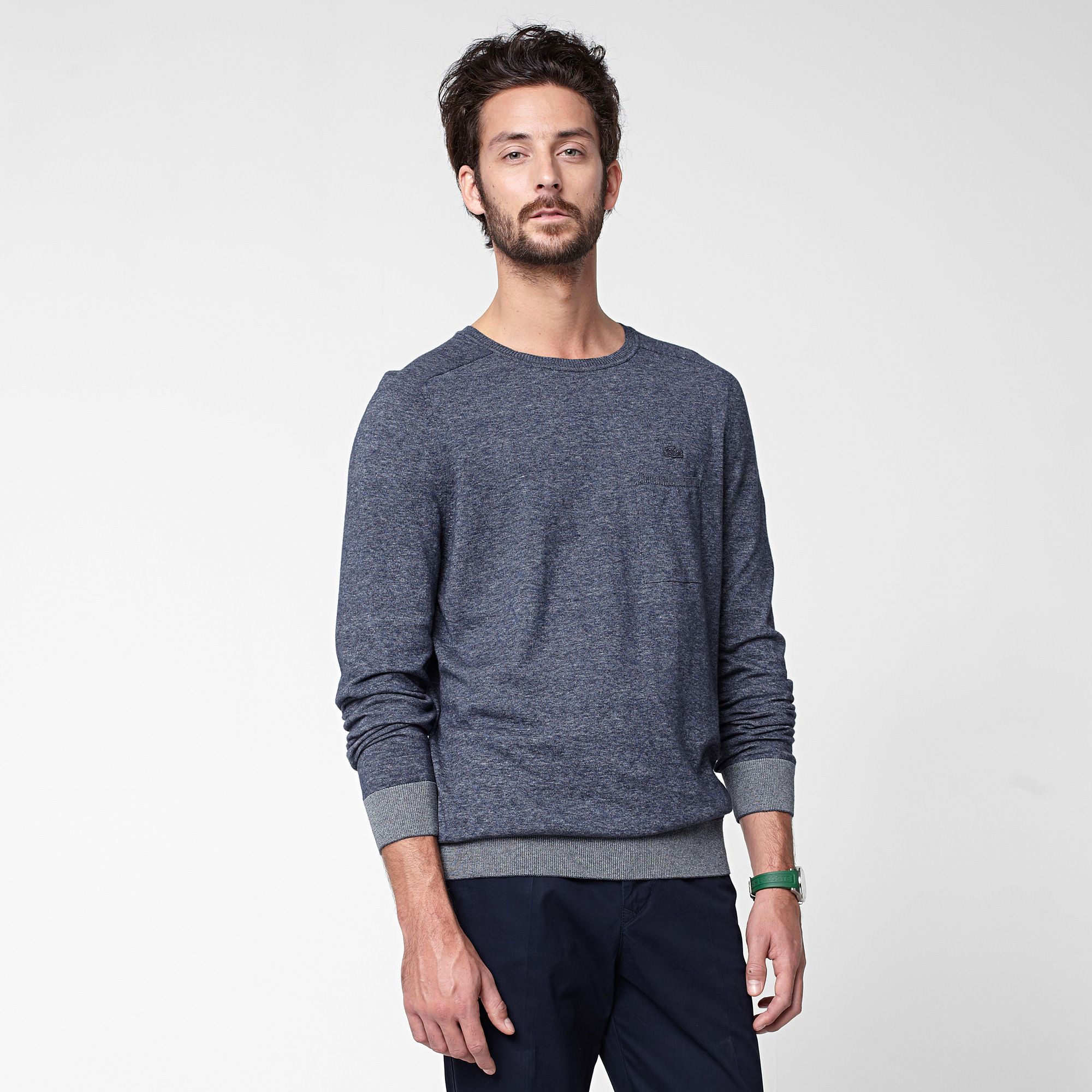 Lacoste Sweater with pocket Men