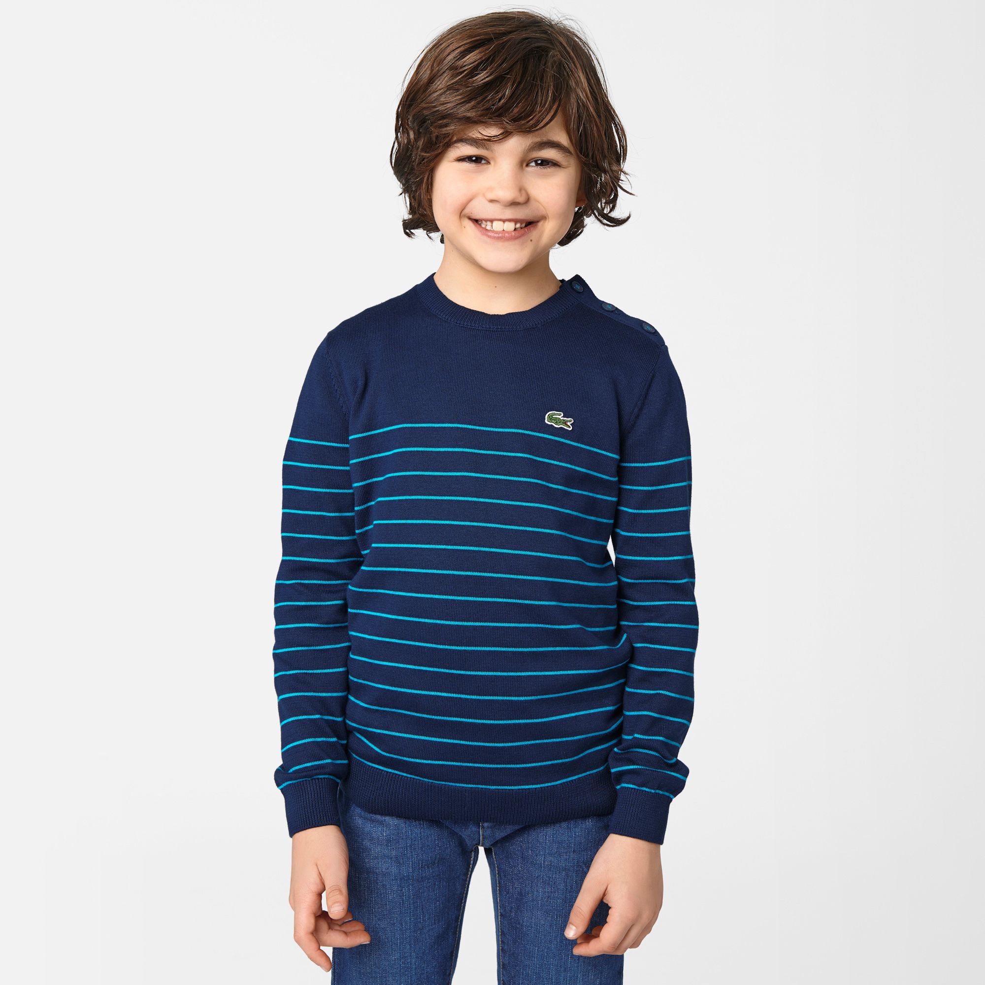 Lacoste Striped sweater Boy