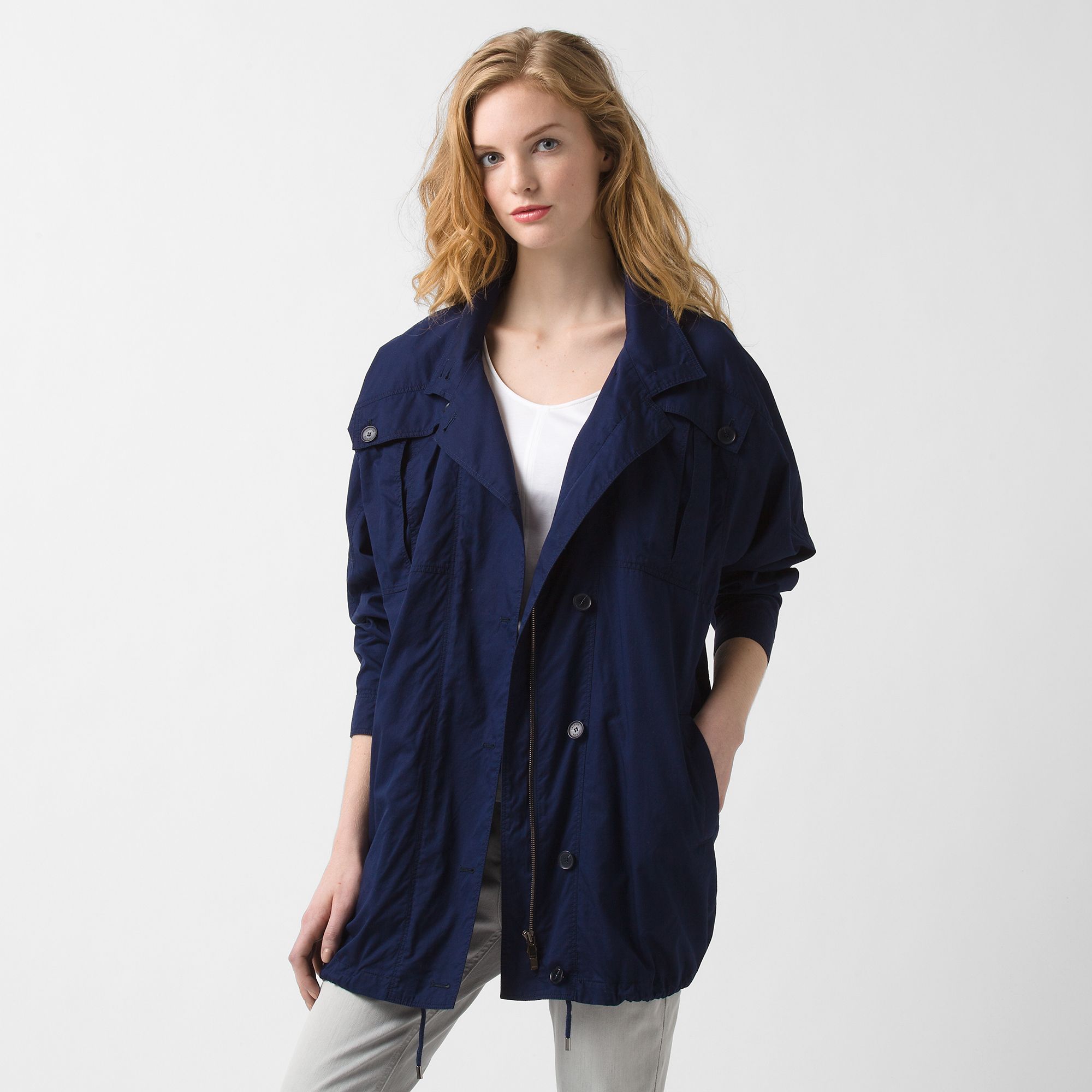 Lacoste Light buttoned parka Women