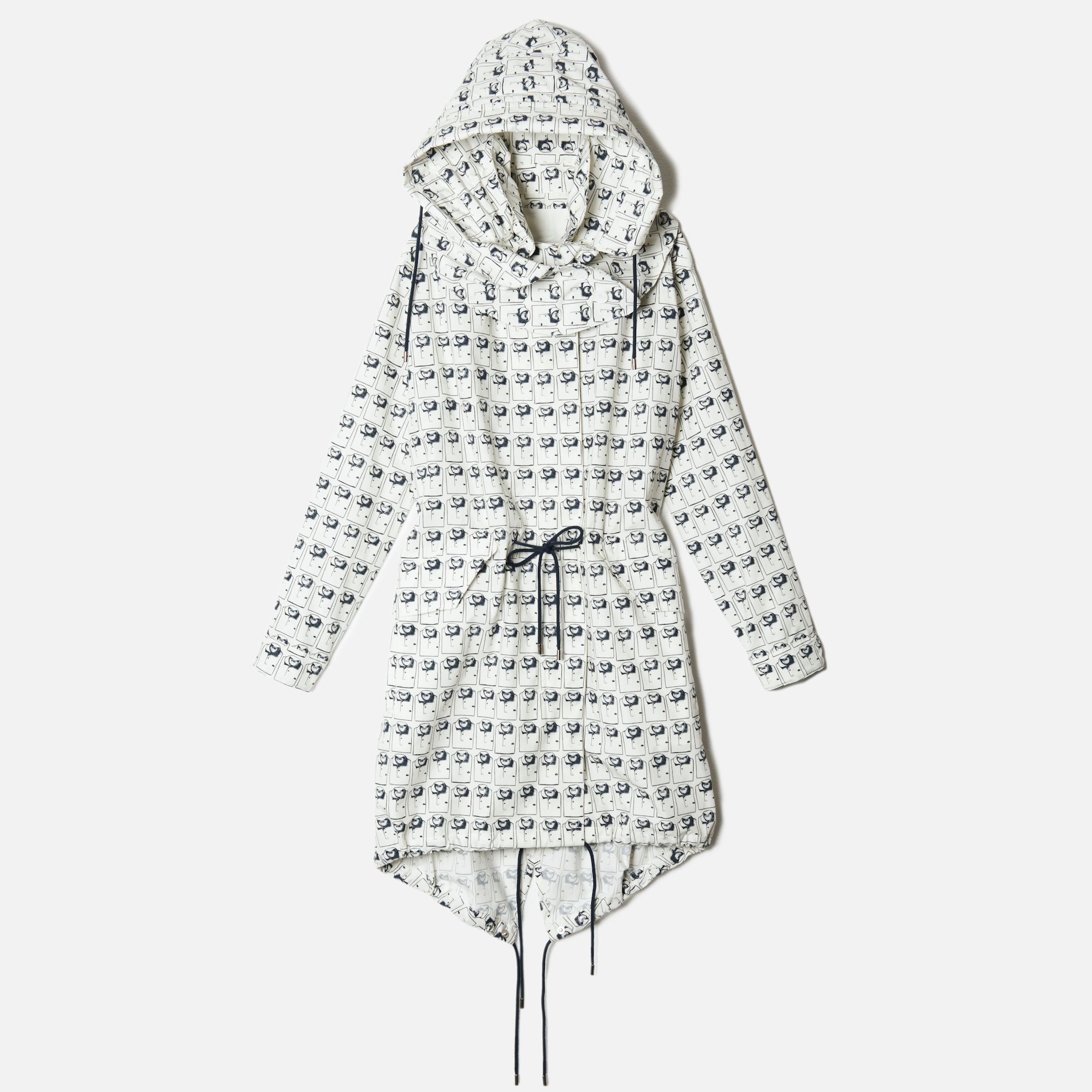 Lacoste Fashion Show patterned full jacket Women