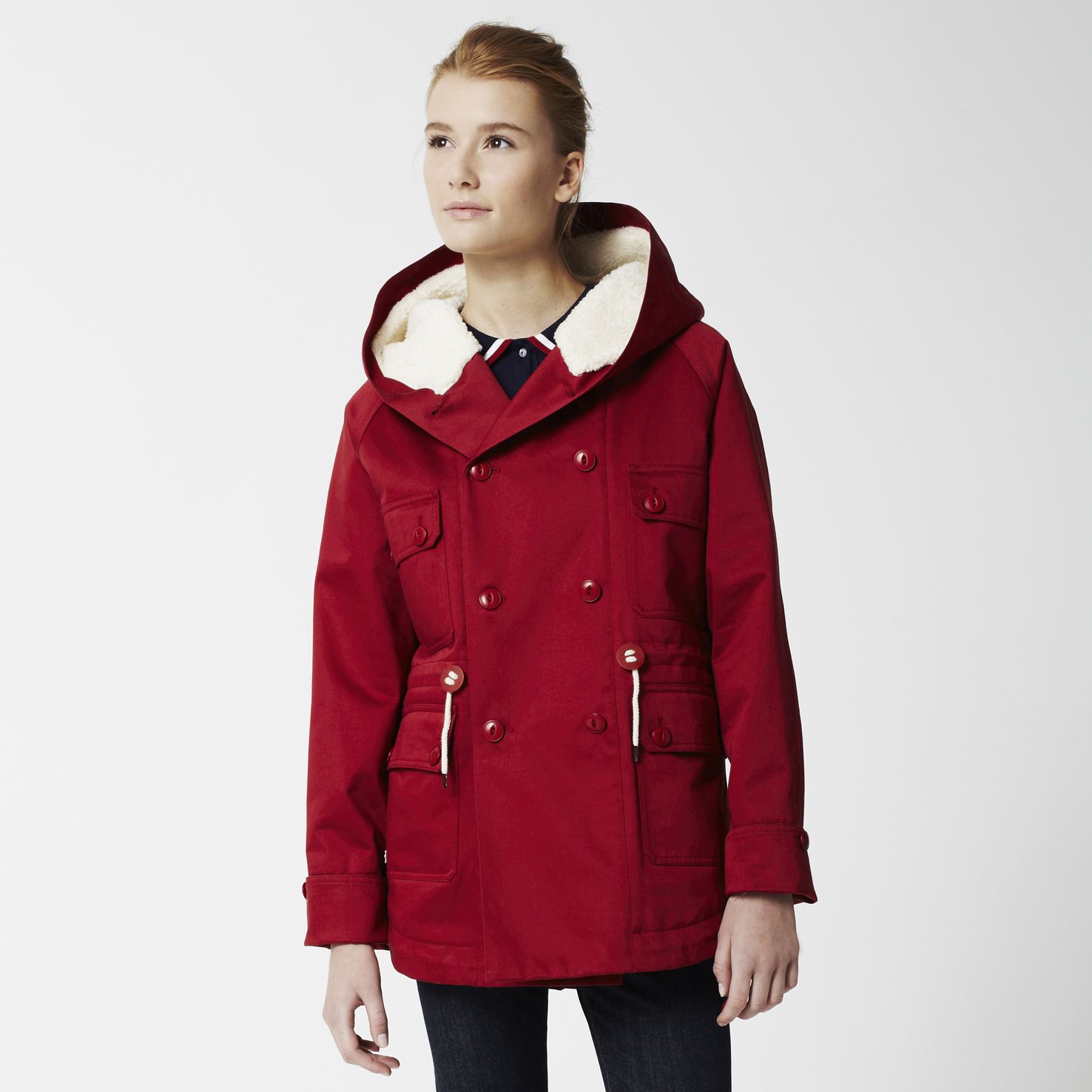  Lacoste Live hooded parka jacket Women