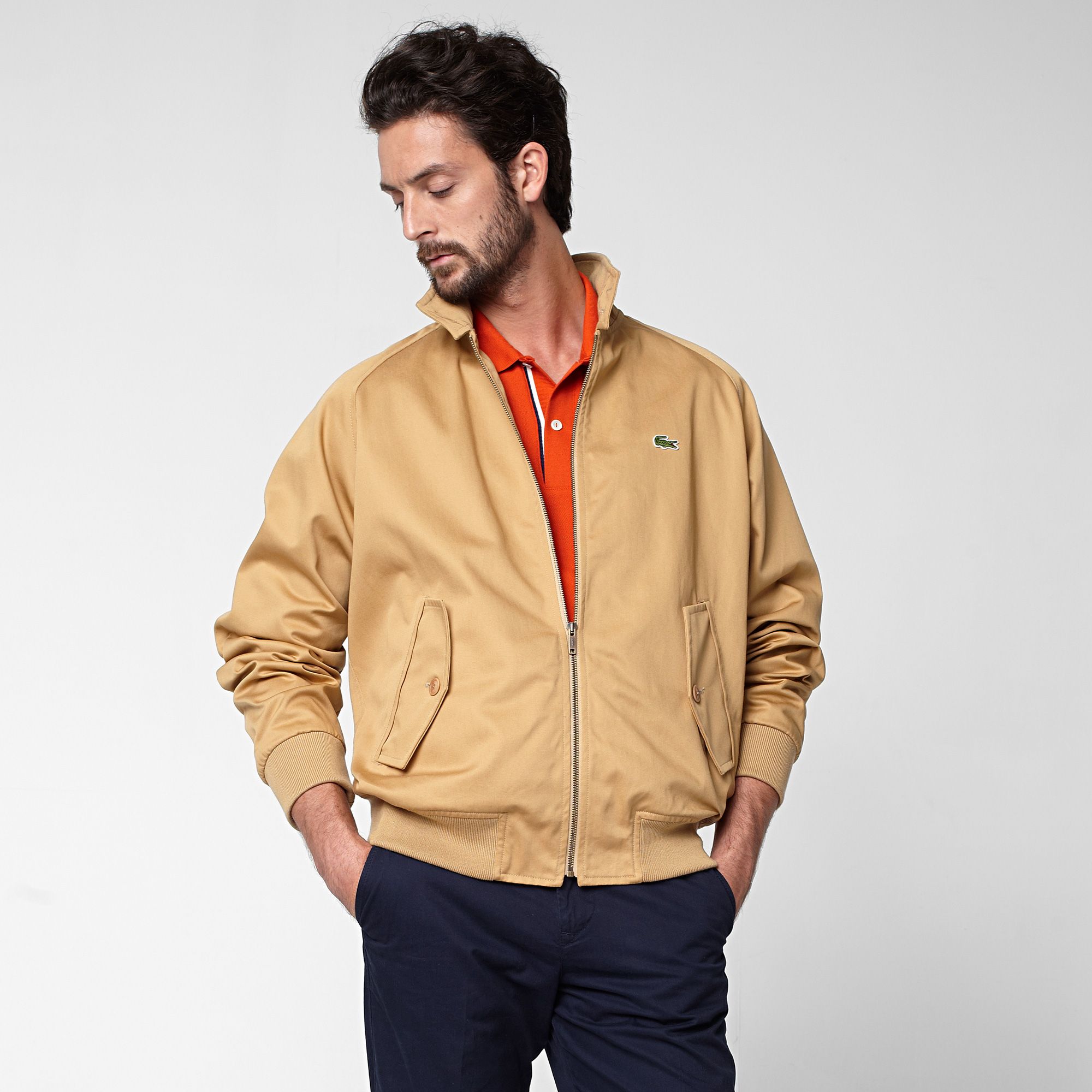 Harrington gabardine jacket