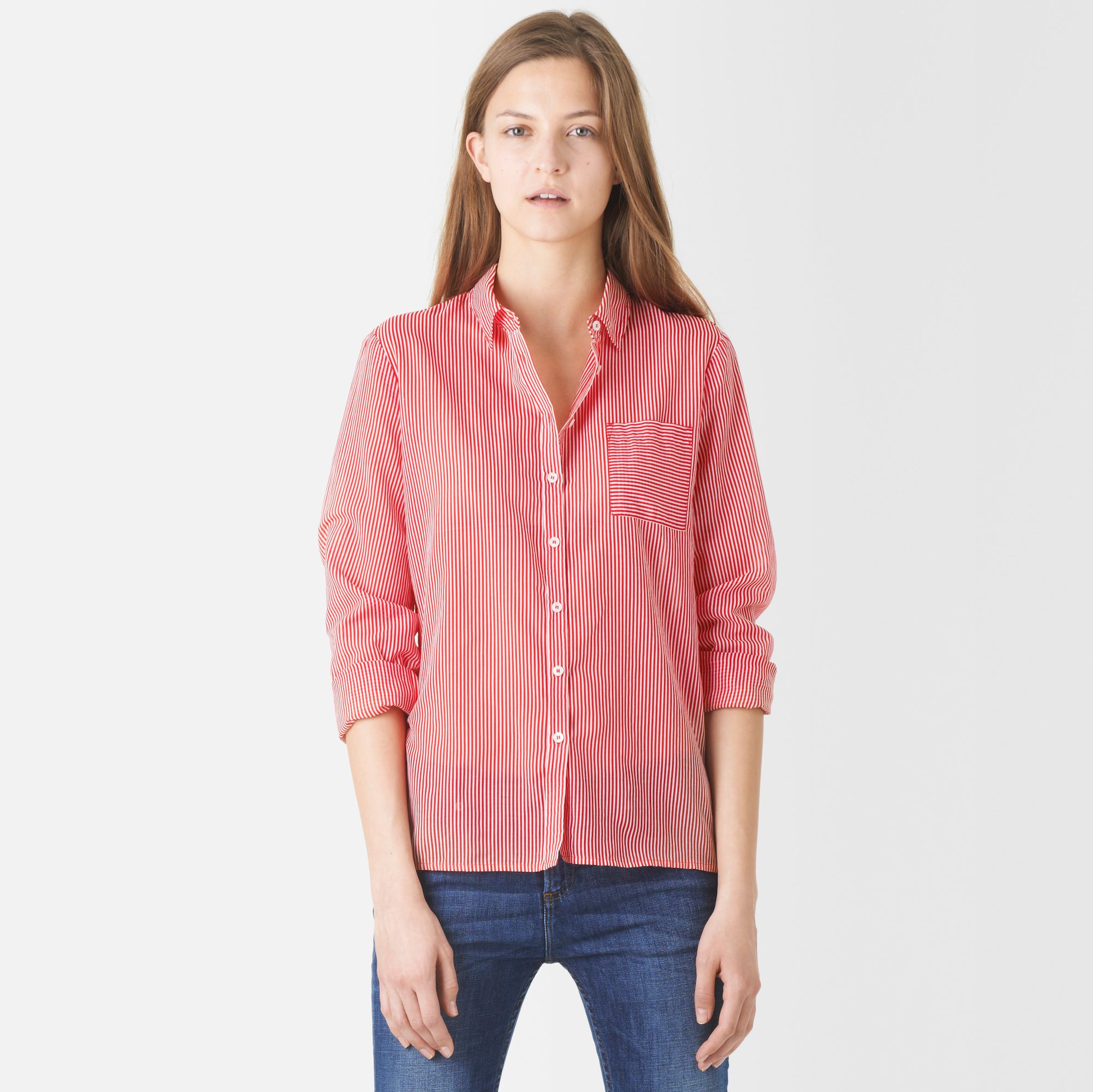 Lacoste Cotton and silk shirt Women