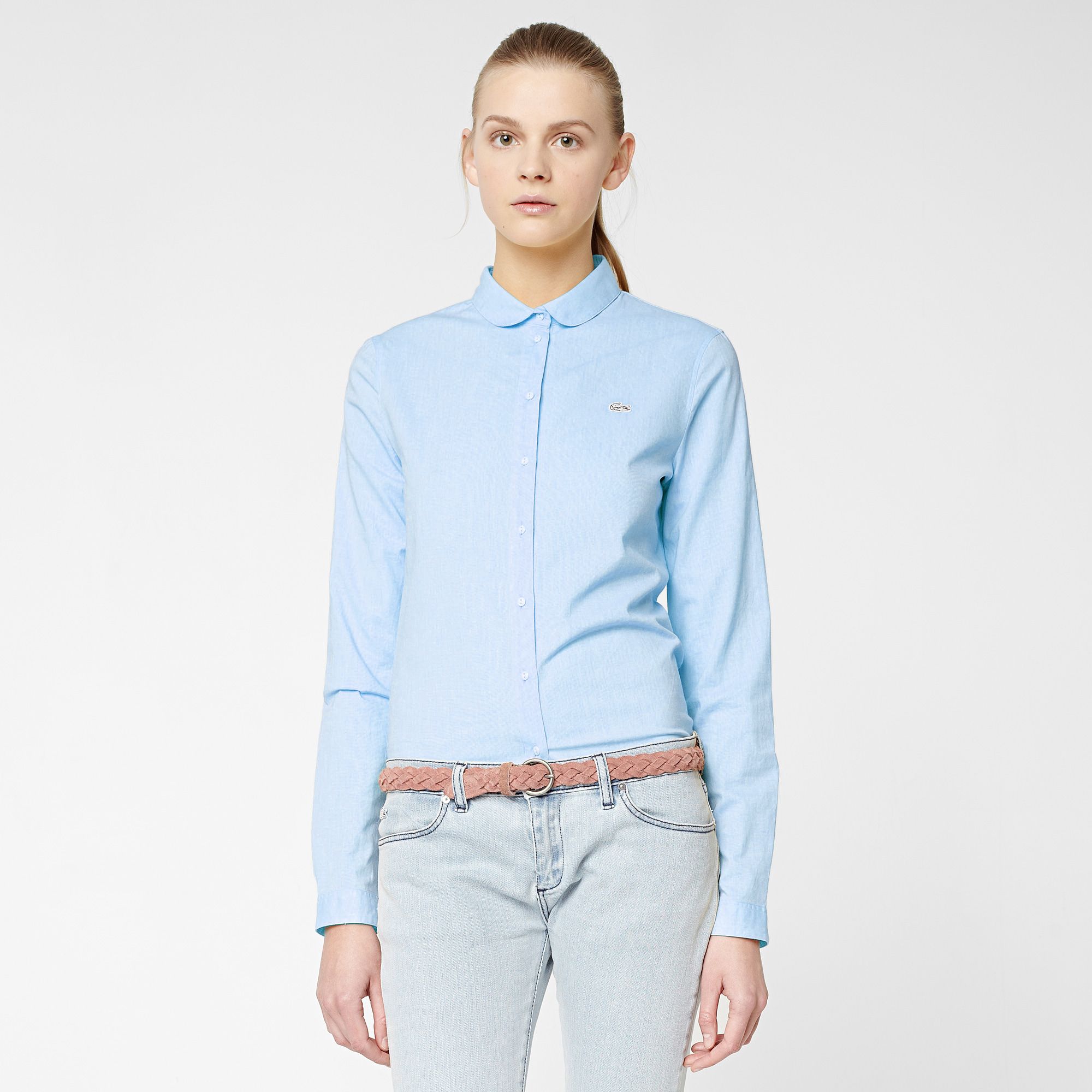  Lacoste Live shirt with Peter Pan collar Women