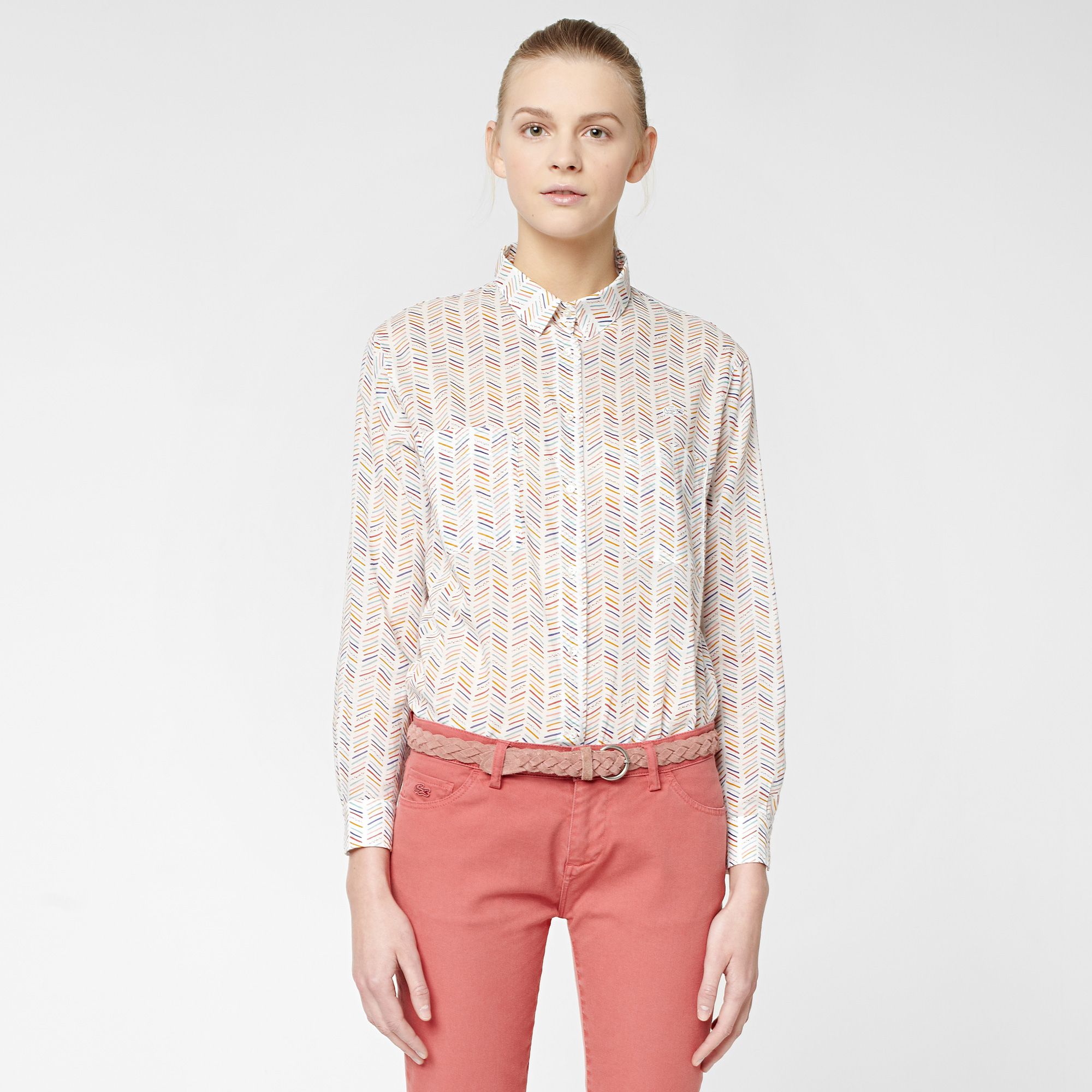  Lacoste Live printed shirt Women