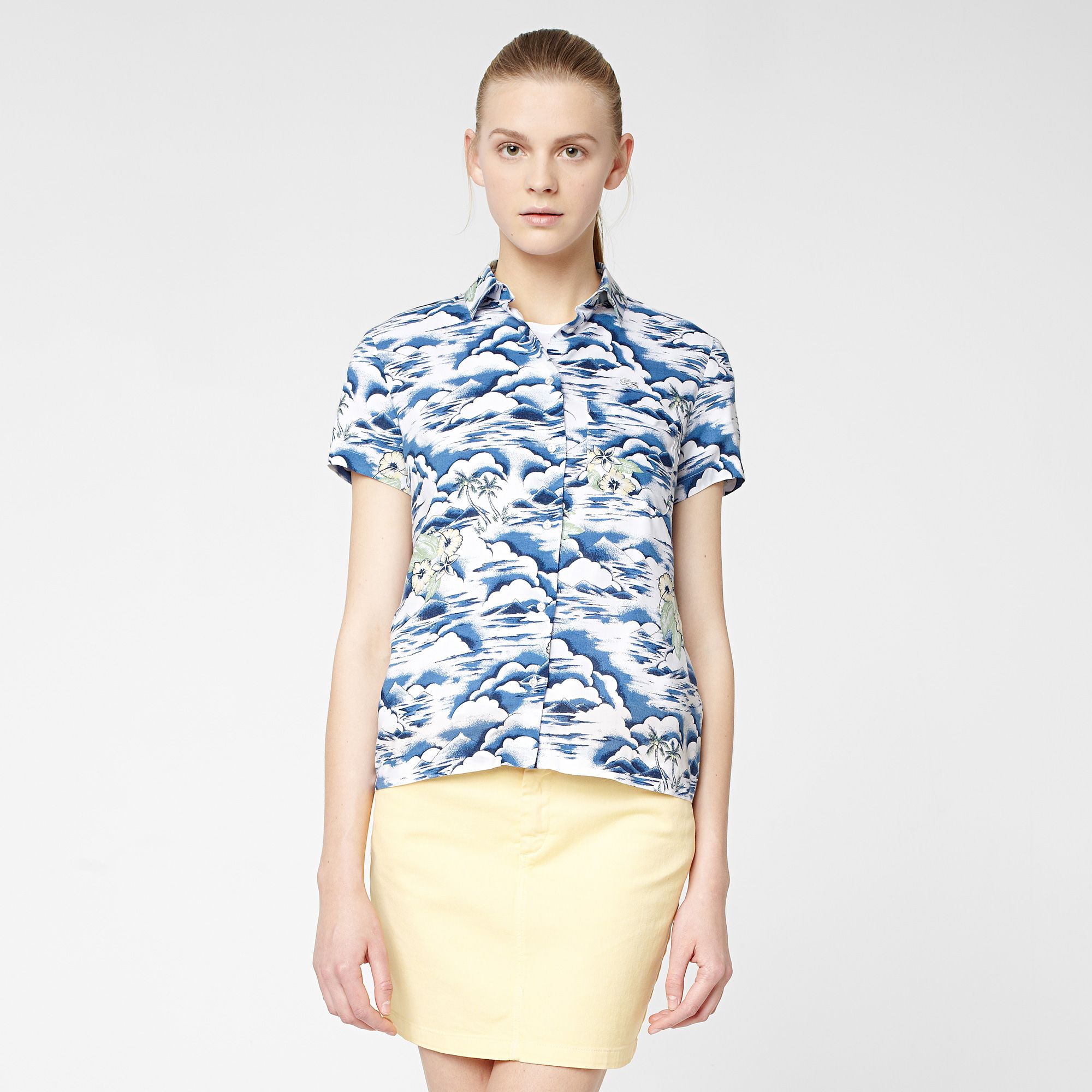  Lacoste Live printed shirt Women