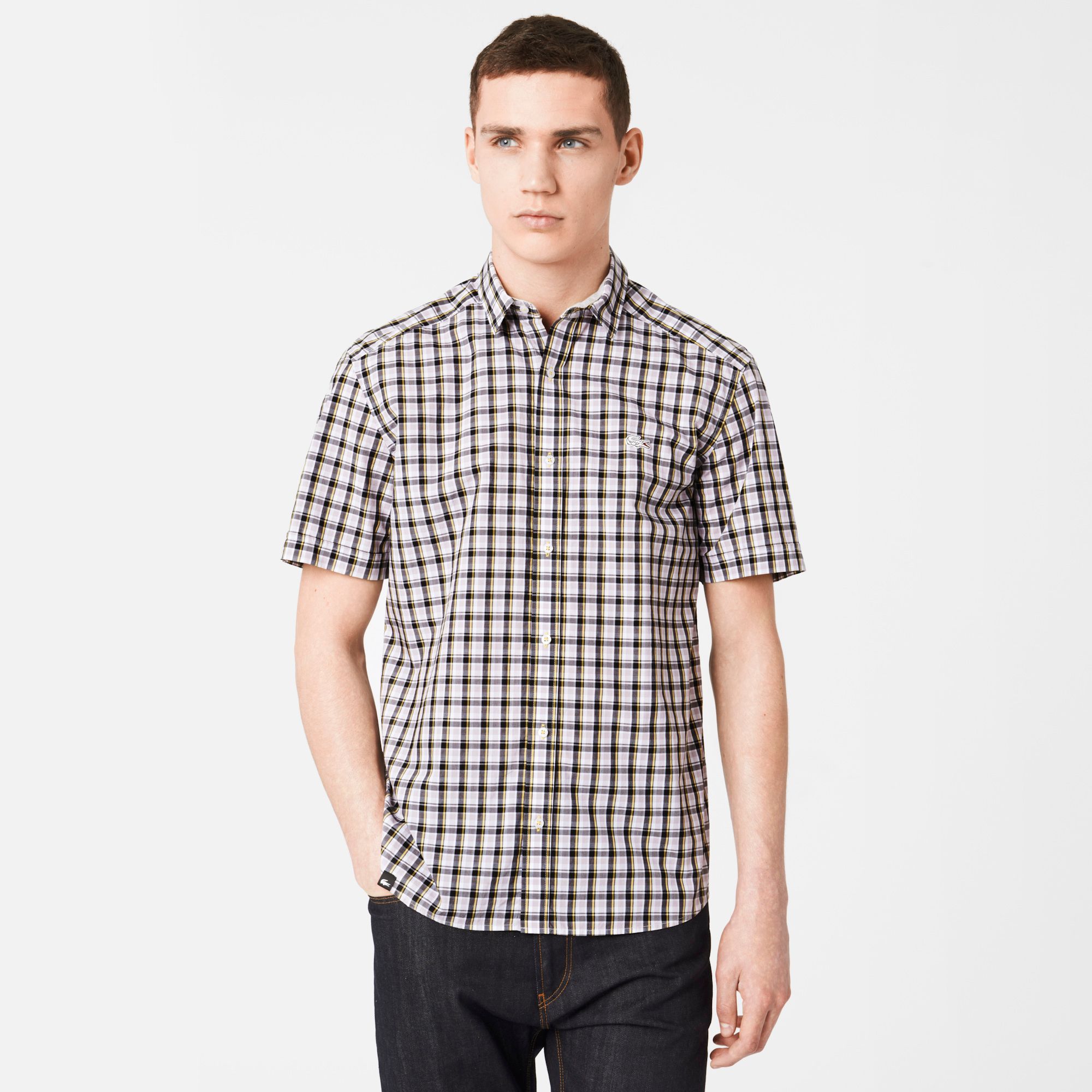 Lacoste Kariertes Casual Sport Hemd Herren