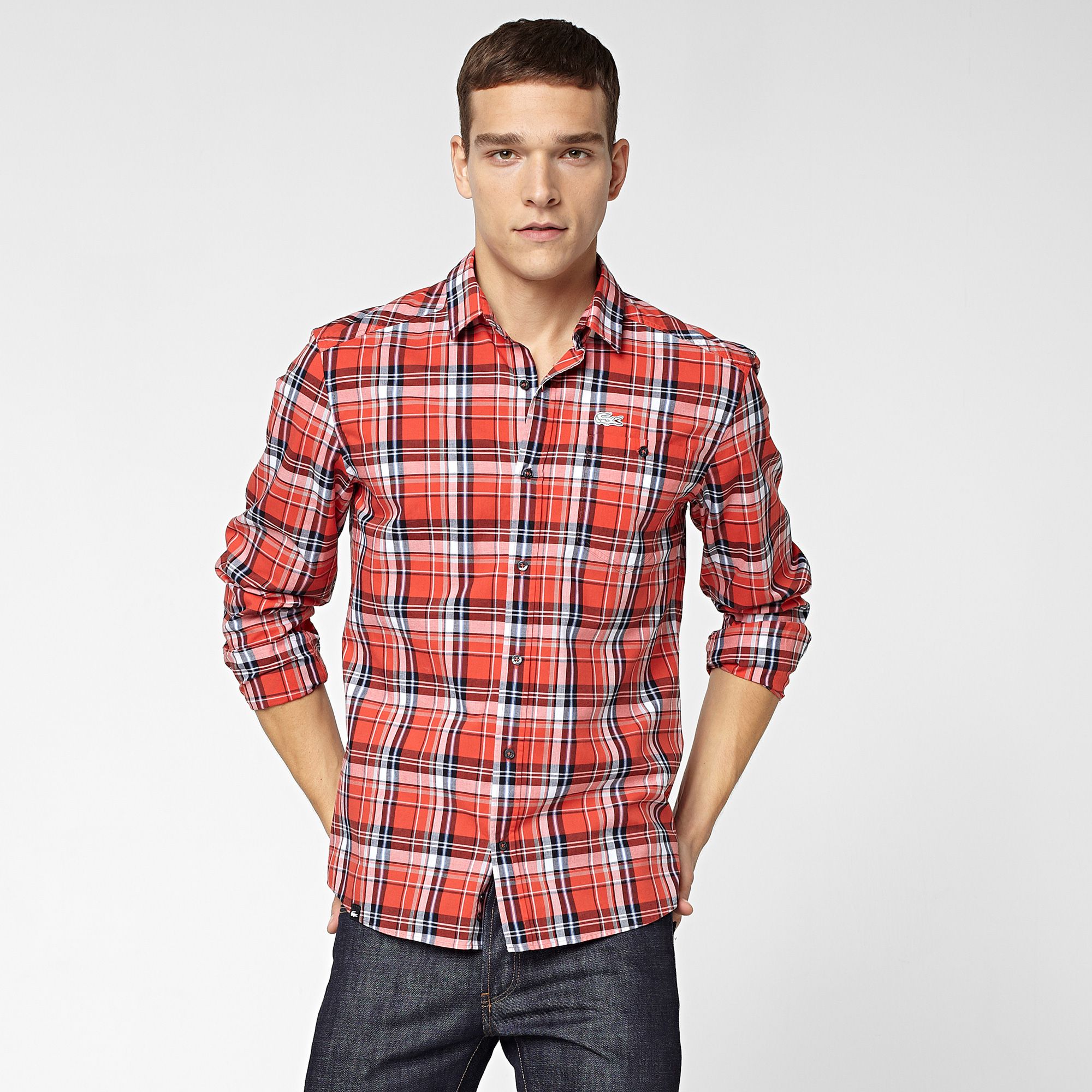 Lacoste Casual Sport check shirt Men