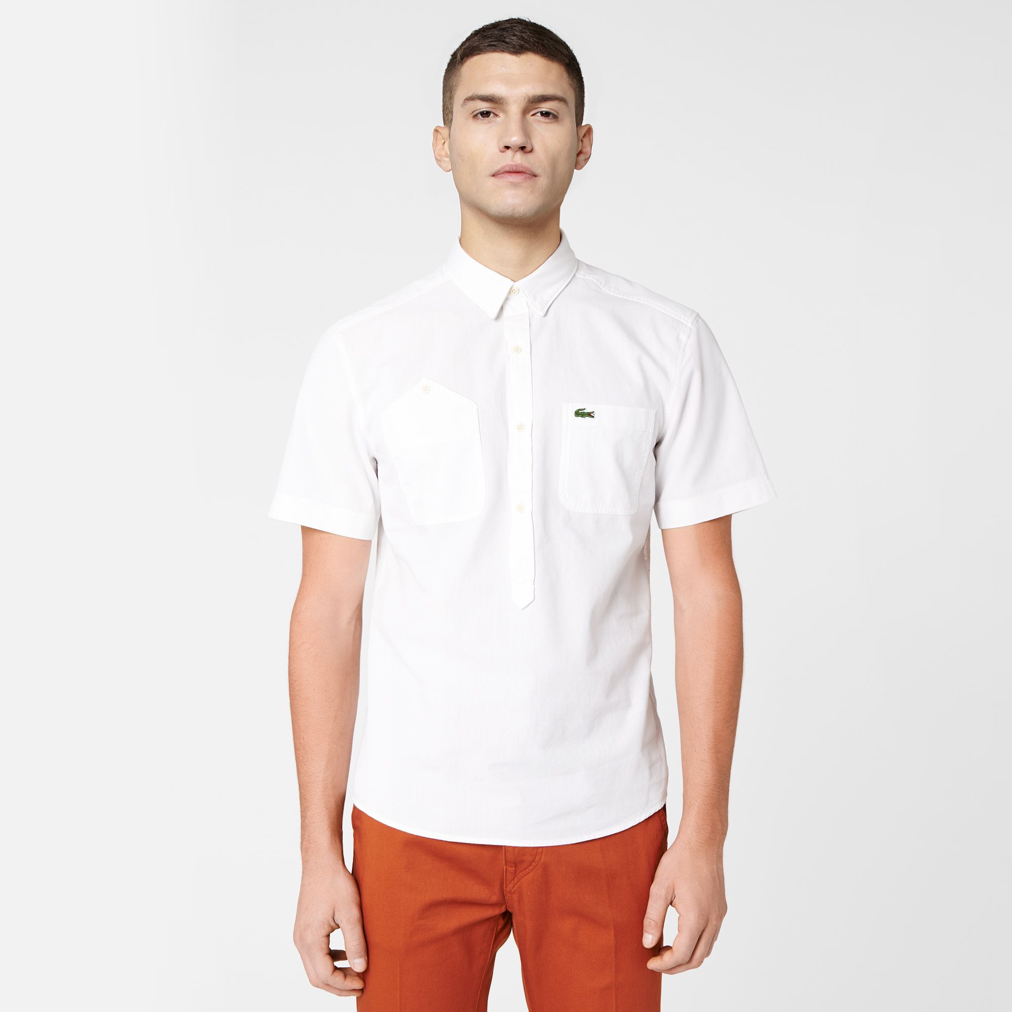  Lacoste Live plain skinny fit shirt Men