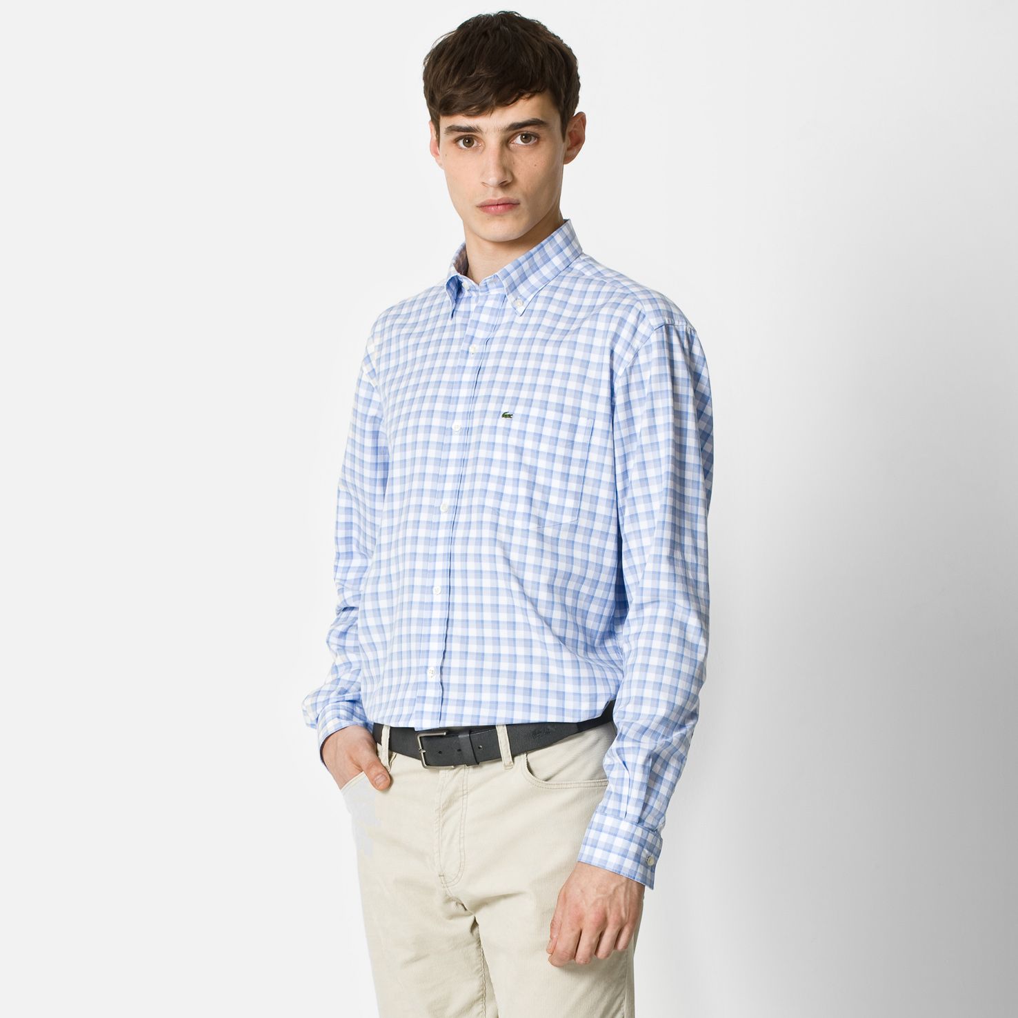 Regular fit checked shirt