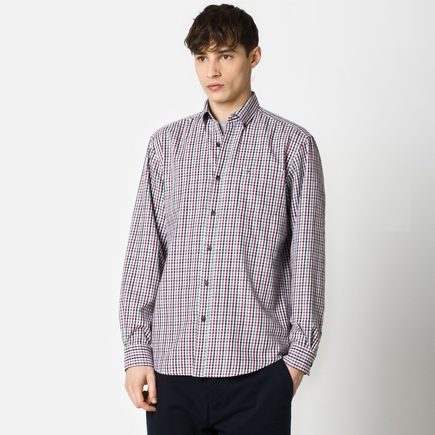 Lacoste Regular fit checked shirt Men