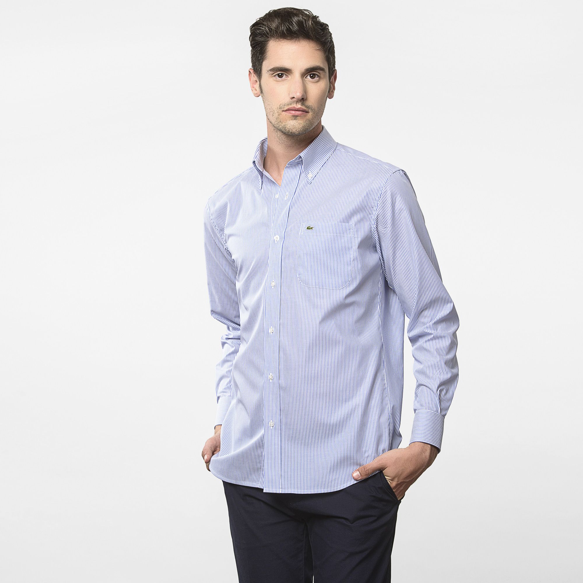 Lacoste Regular fit striped shirt Men